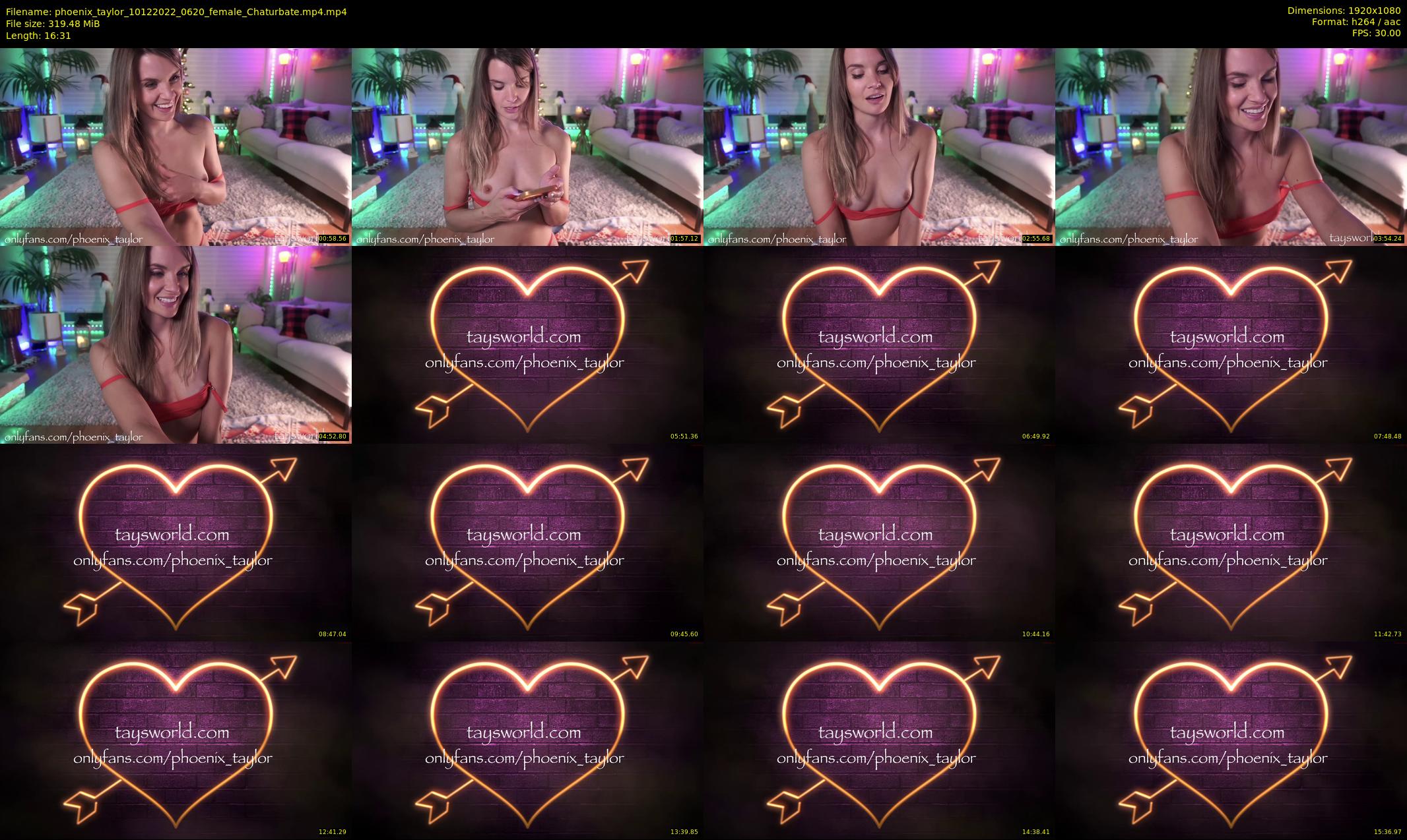 phoenix_taylor — 17 minute Chaturbate female cam show recording, 1080p, Dec 10, 2022
