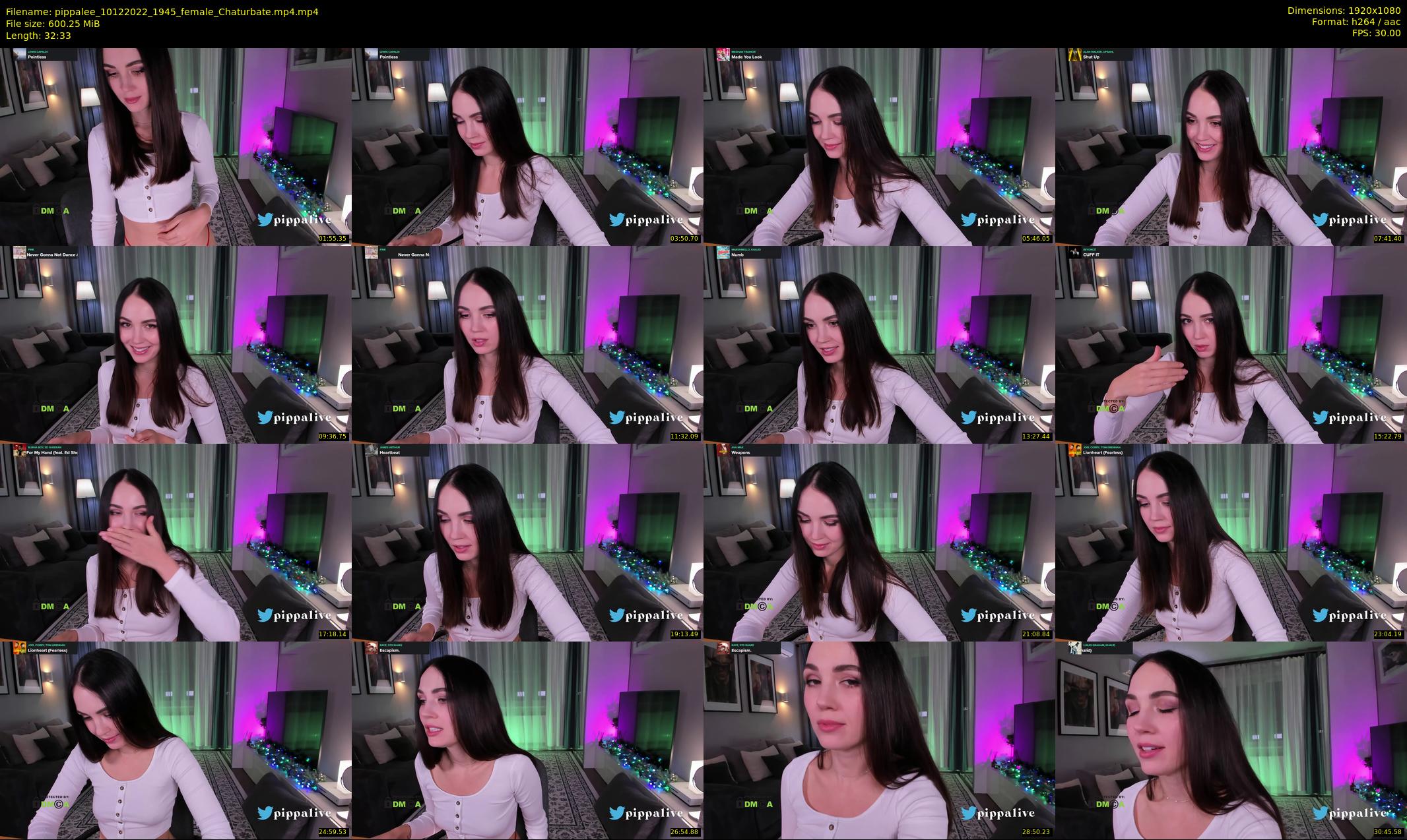 pippalee — 33 minute Chaturbate female cam show recording, 1080p, Dec 10, 2022