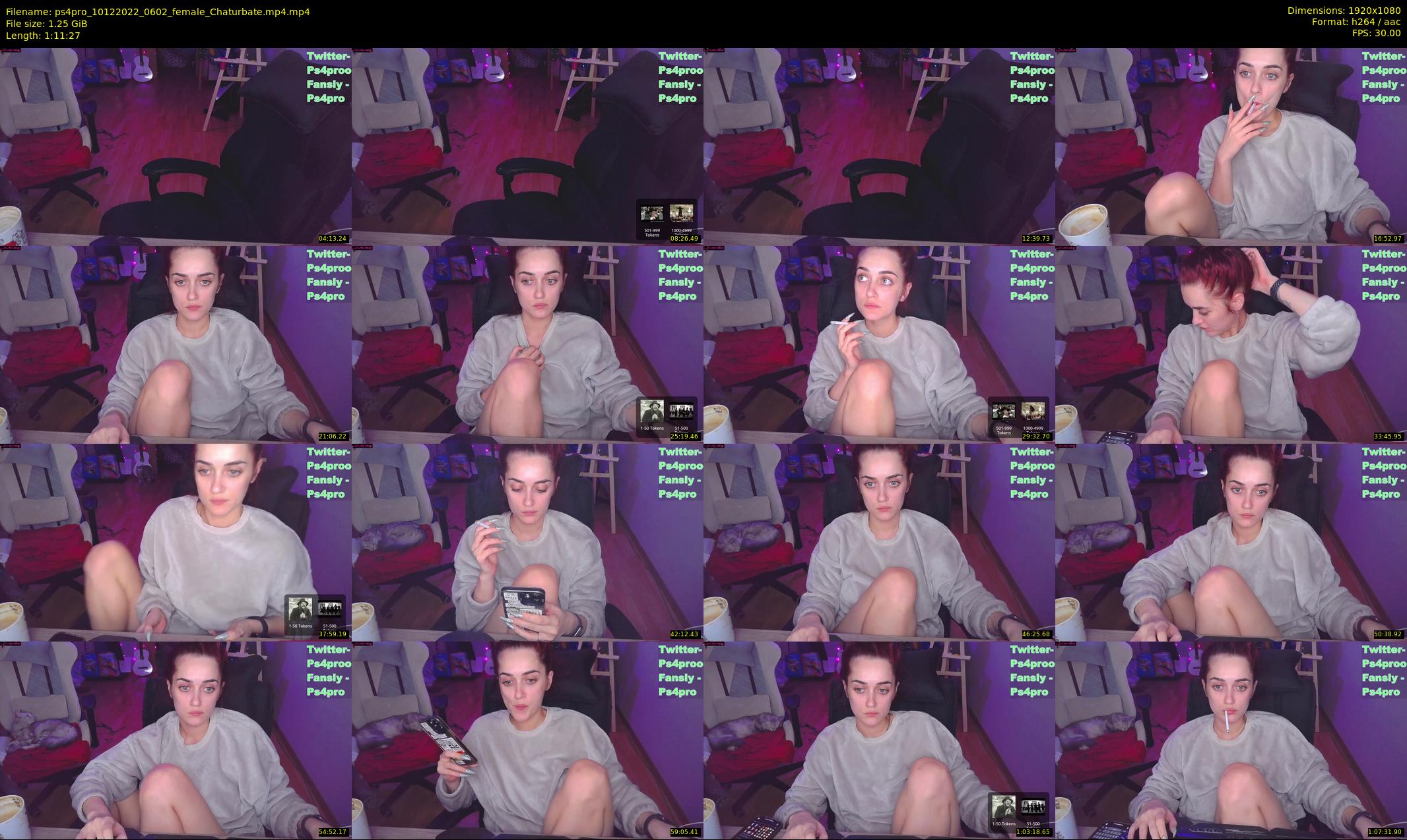 ps4pro — 72 minute Chaturbate female cam show recording, 1080p, Dec 10, 2022