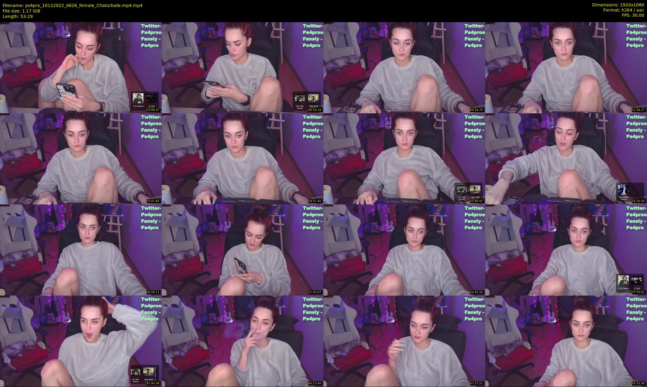ps4pro — 54 minute Chaturbate female cam show recording, 1080p, Dec 10, 2022