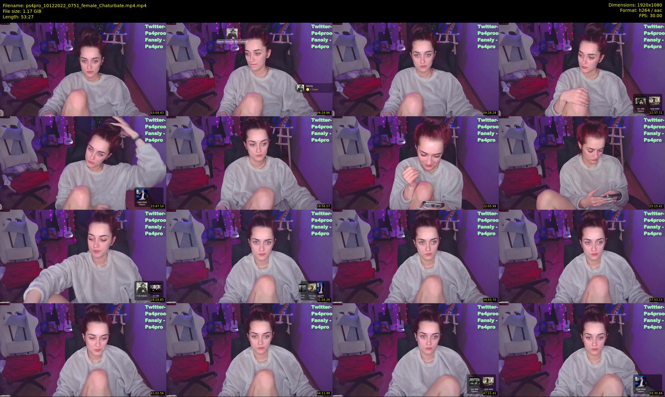 ps4pro — 54 minute Chaturbate female cam show recording, 1080p, Dec 10, 2022