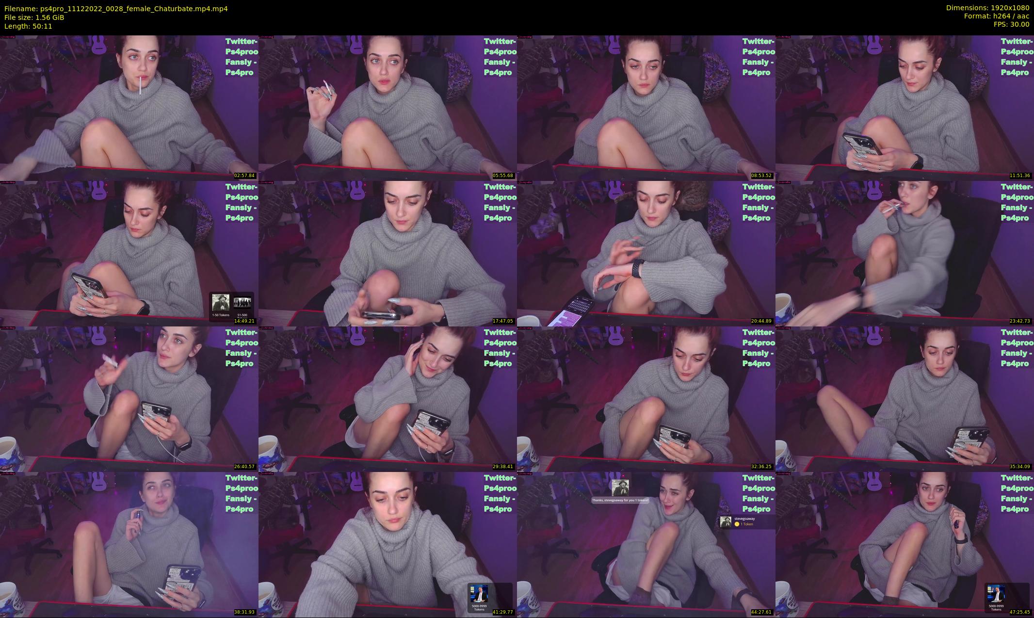 ps4pro — 51 minute Chaturbate female cam show recording, 1080p, Dec 11, 2022