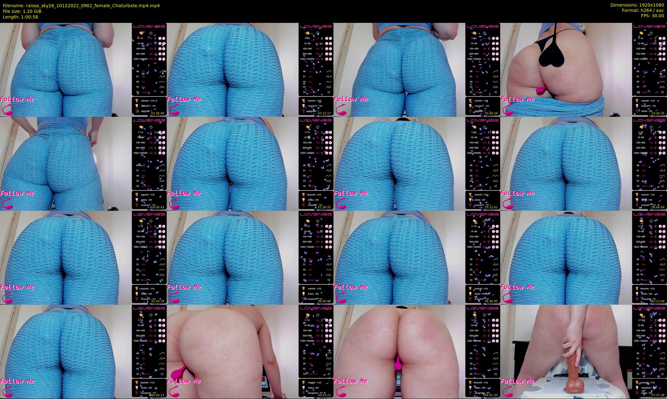 raissa_sky26 — 61 minute Chaturbate female cam show recording, 1080p, Dec 10, 2022