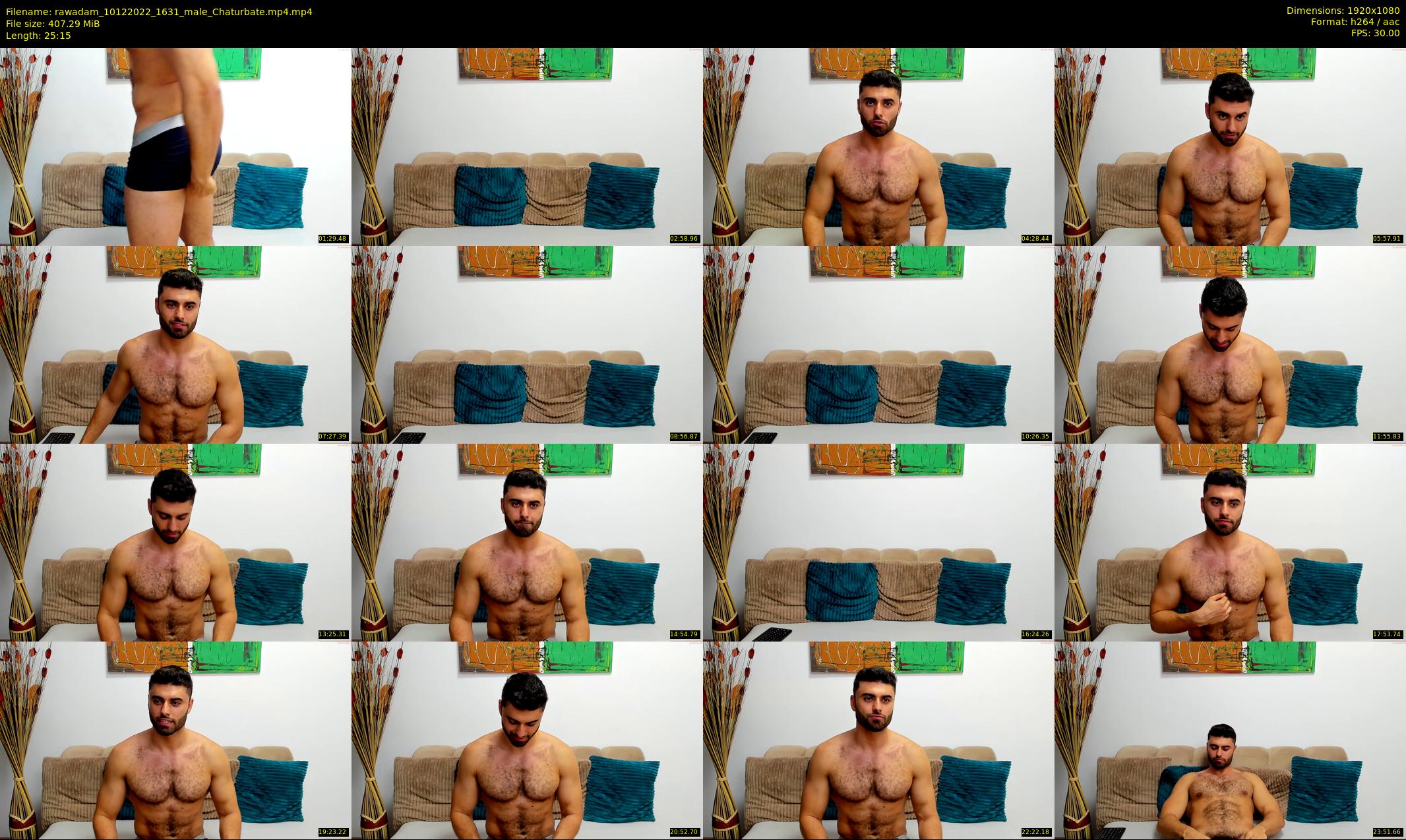 rawadam — 26 minute Chaturbate male cam show recording, 1080p, Dec 10, 2022