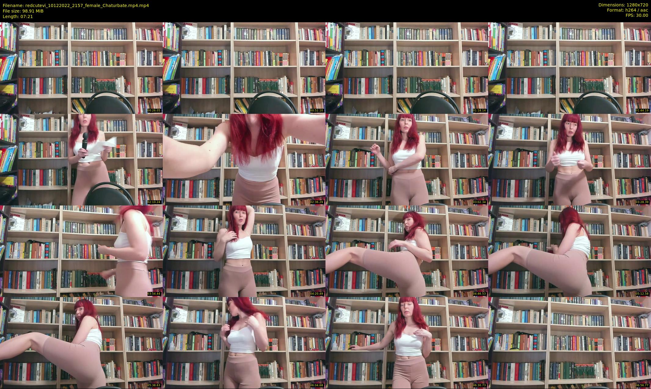 redcutevi — 8 minute Chaturbate female cam show recording, 720p, Dec 10, 2022