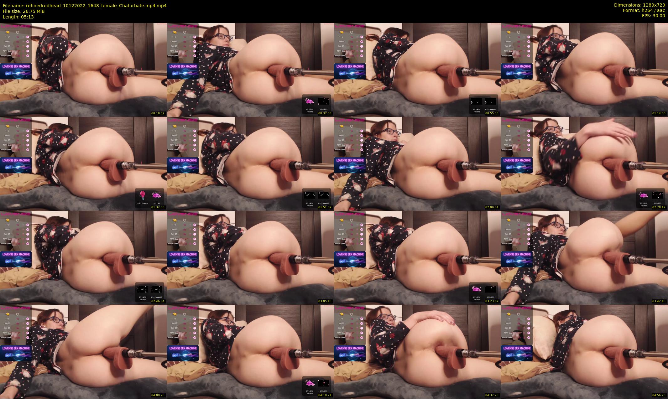 refinedredhead — 6 minute Chaturbate female cam show recording, 720p, Dec 10, 2022