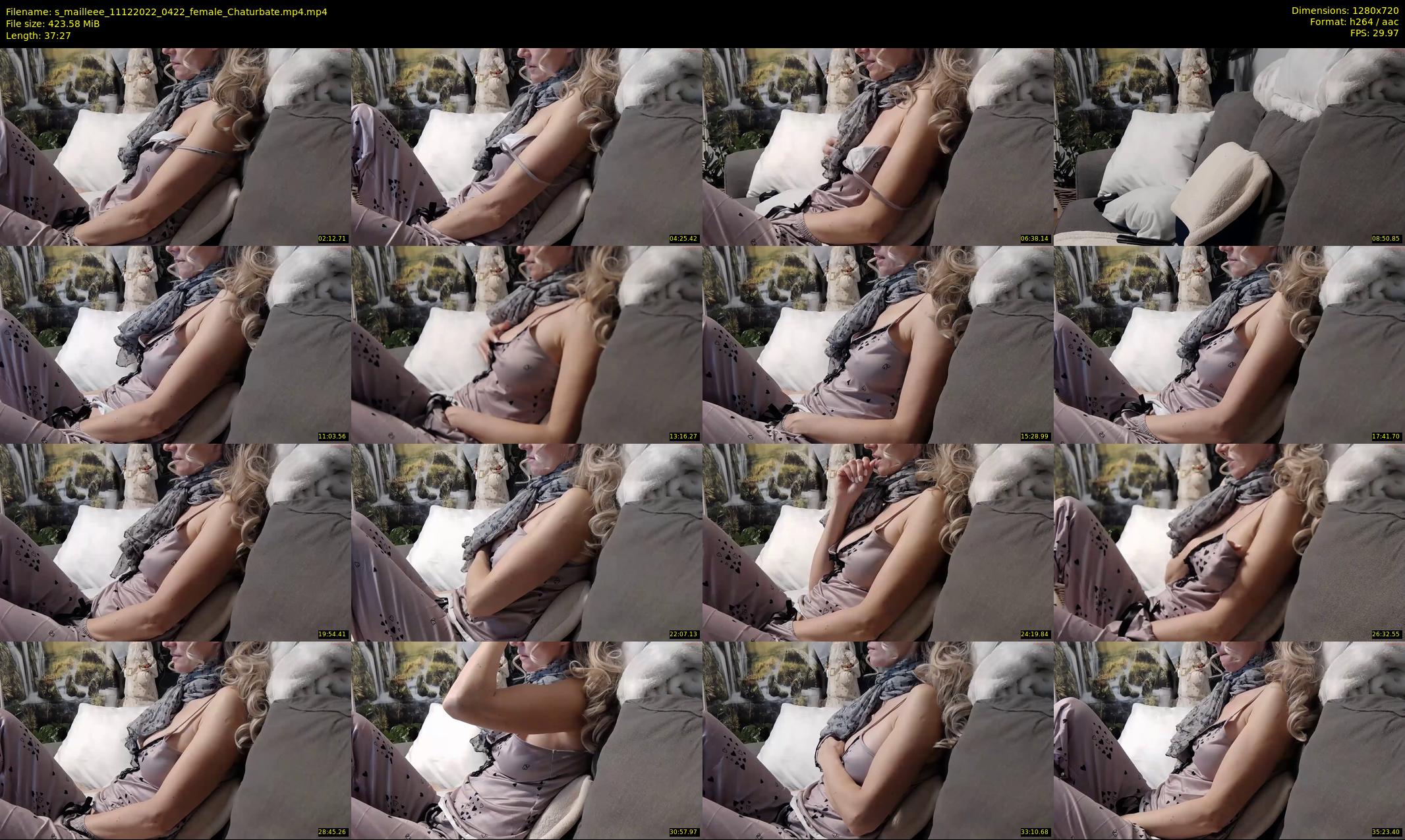 s_mailleee — 38 minute Chaturbate female cam show recording, 720p, Dec 11, 2022