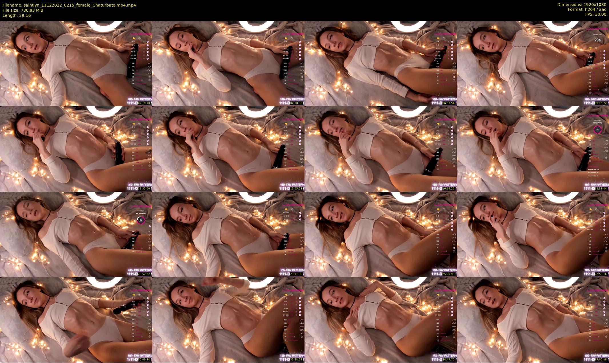 saintlyn — 40 minute Chaturbate female cam show recording, 1080p, Dec 11, 2022