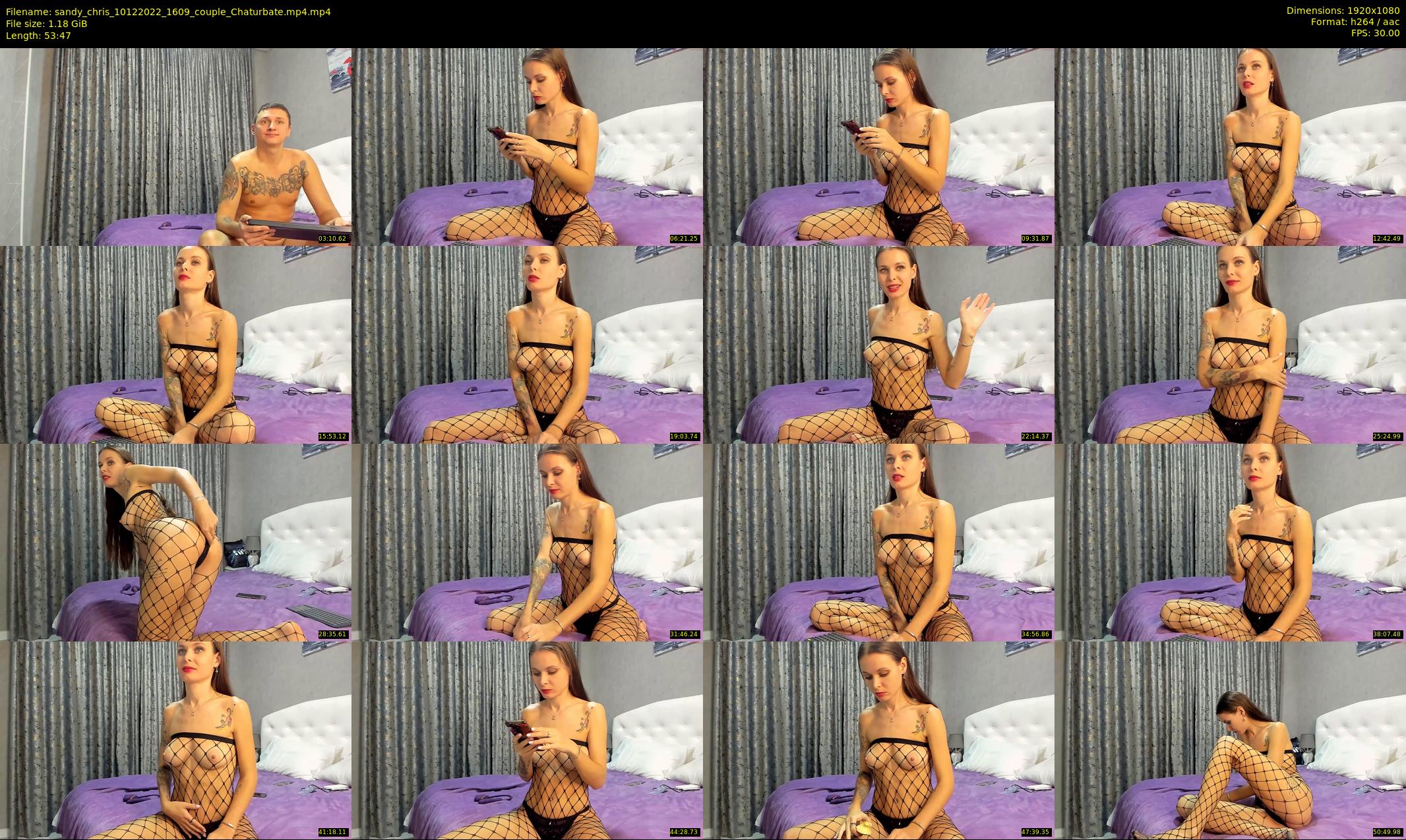 sandy_chris — 54 minute Chaturbate couple cam show recording, 1080p, Dec 10, 2022