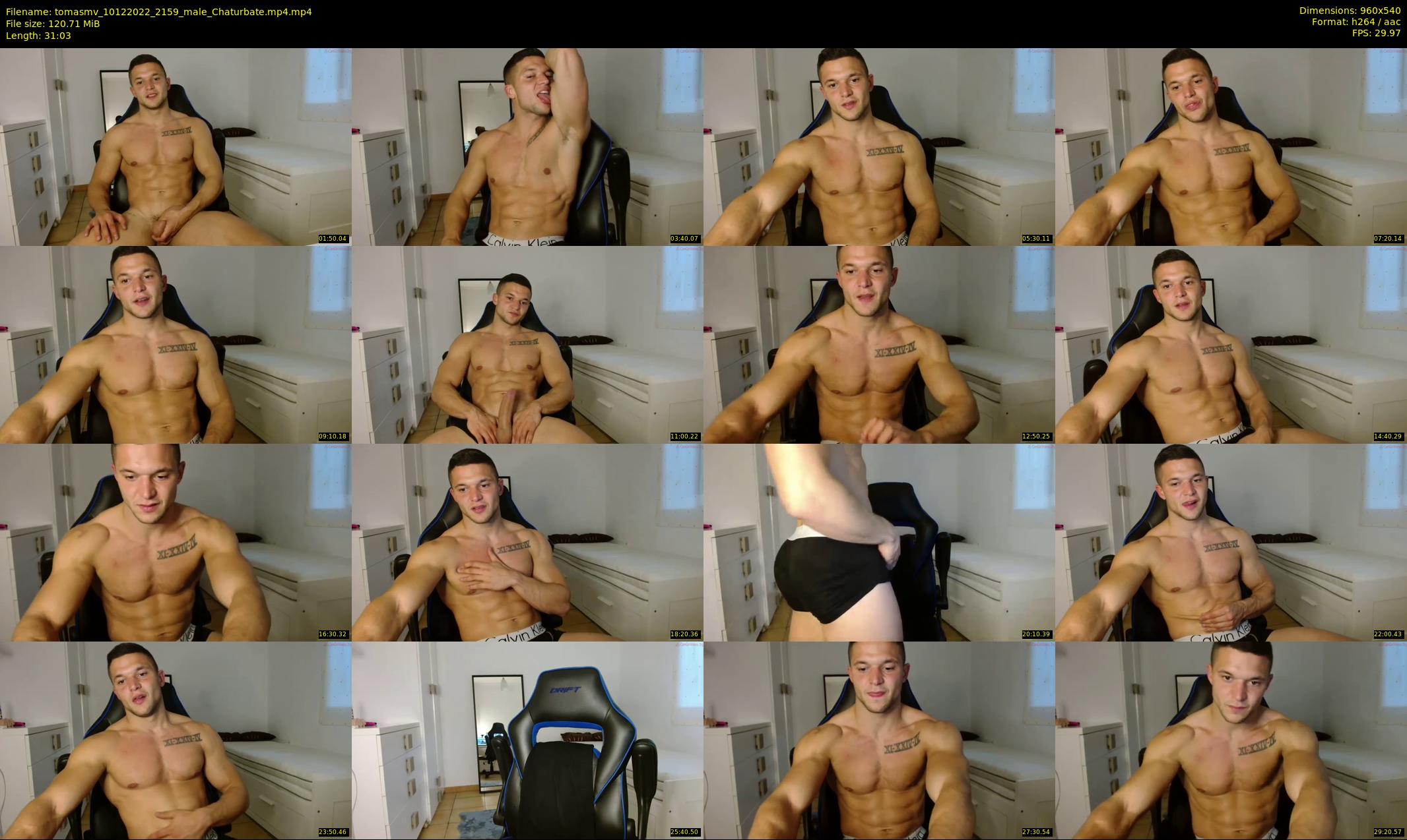 tomasmv — 32 minute Chaturbate male cam show recording, 480p, Dec 10, 2022