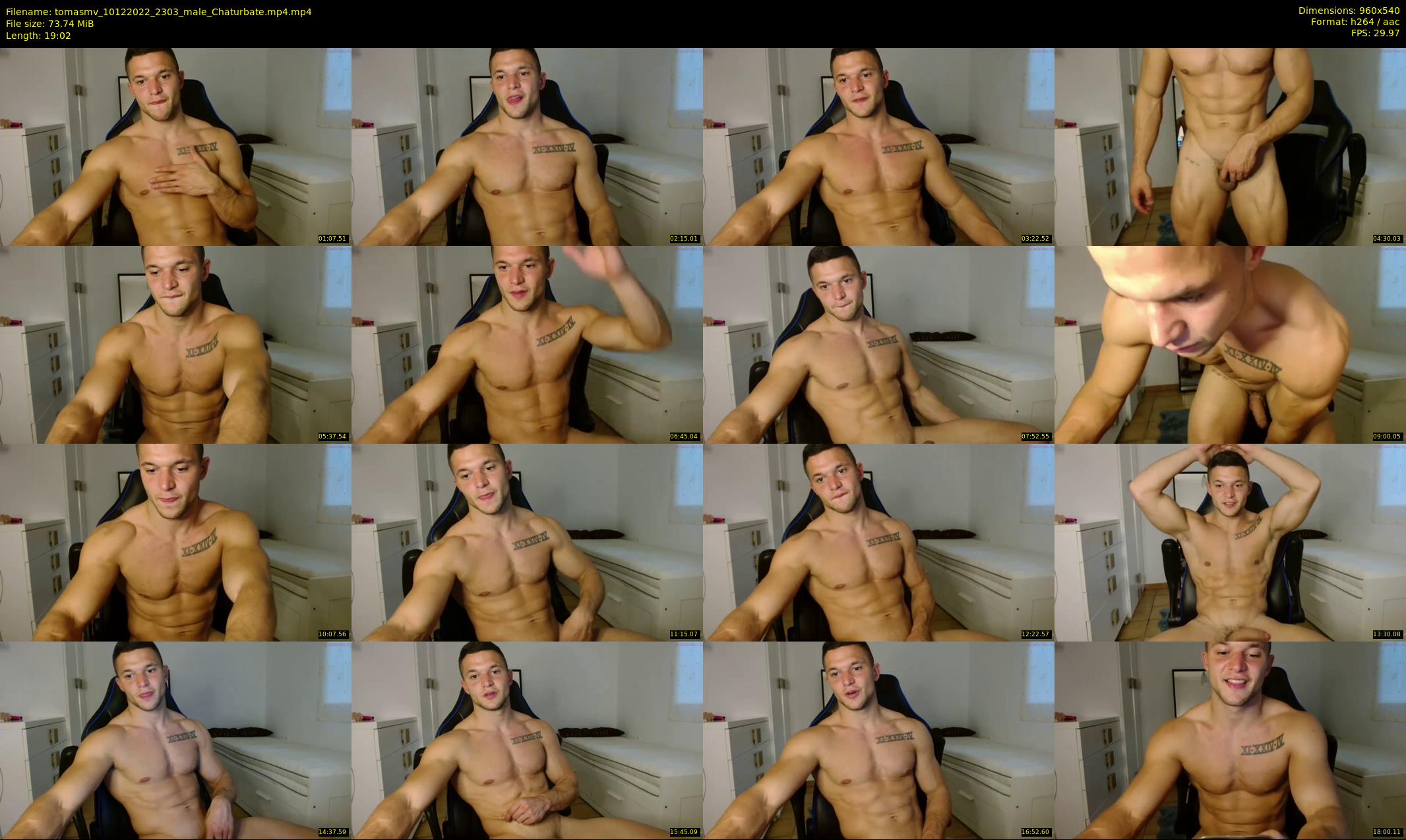 tomasmv — 20 minute Chaturbate male cam show recording, 480p, Dec 10, 2022