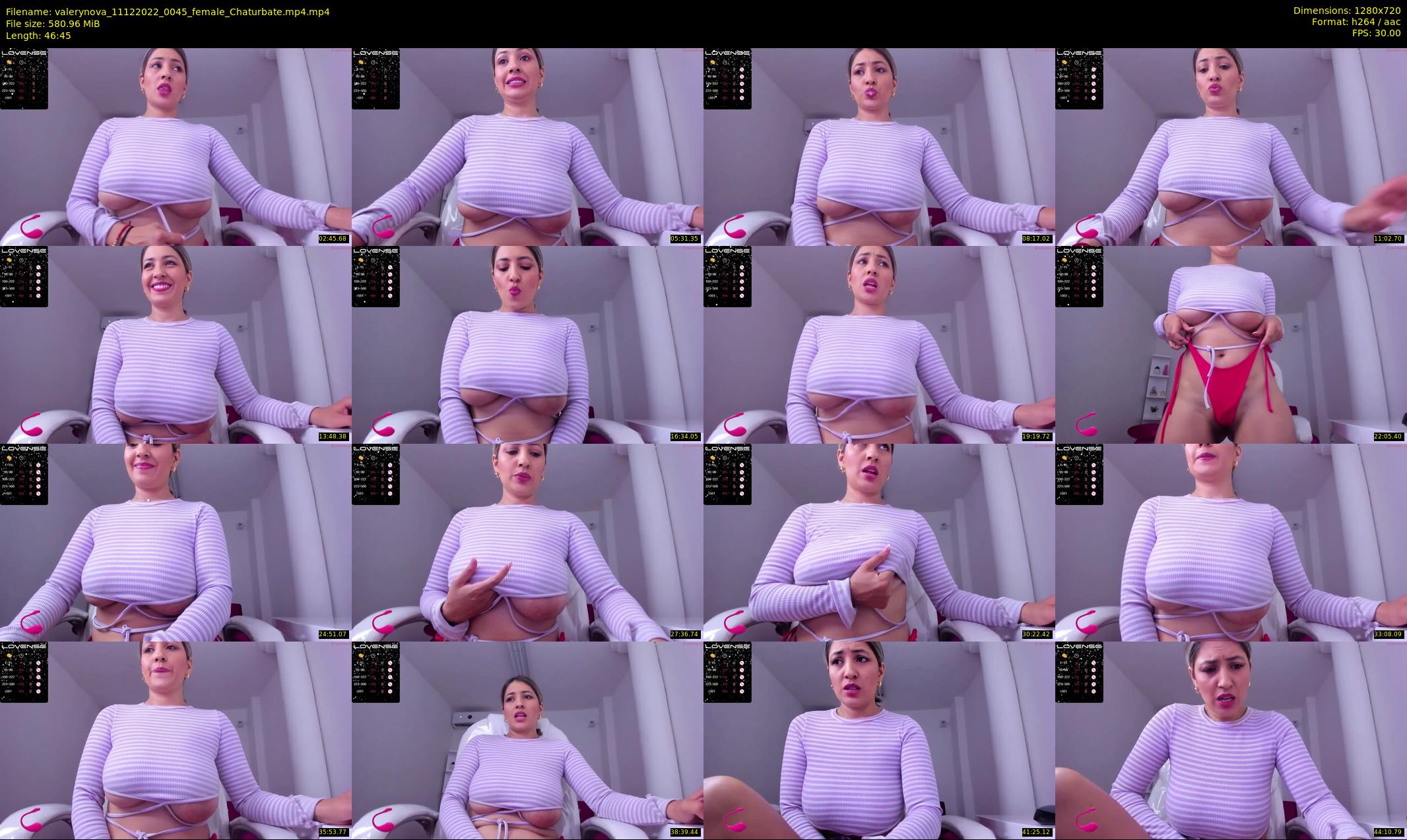 valerynova — 47 minute Chaturbate female cam show recording, 720p, Dec 11, 2022