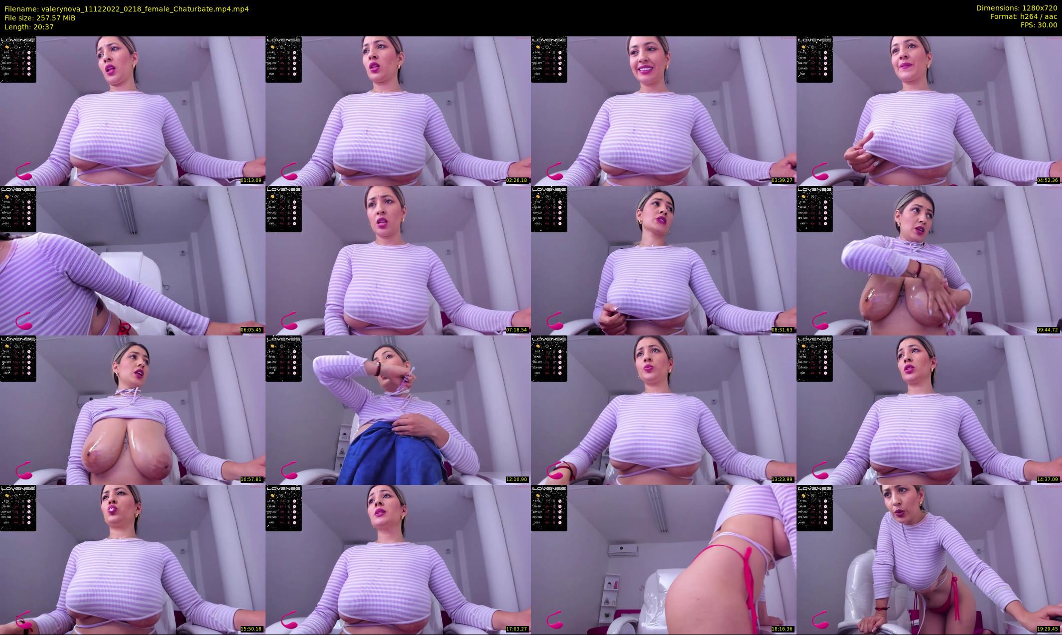 valerynova — 21 minute Chaturbate female cam show recording, 720p, Dec 11, 2022