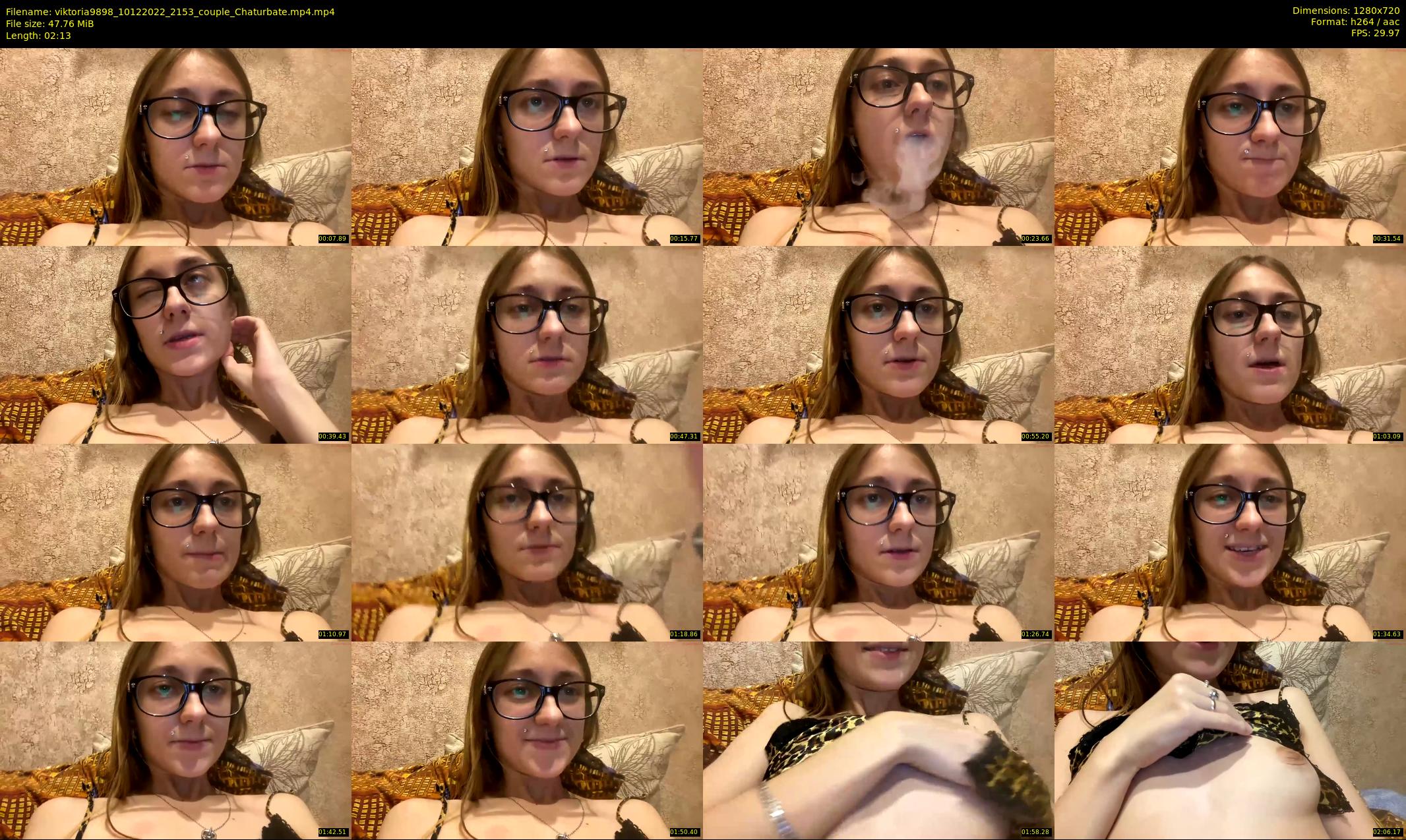 viktoria9898 — 3 minute Chaturbate couple cam show recording, 720p, Dec 10, 2022