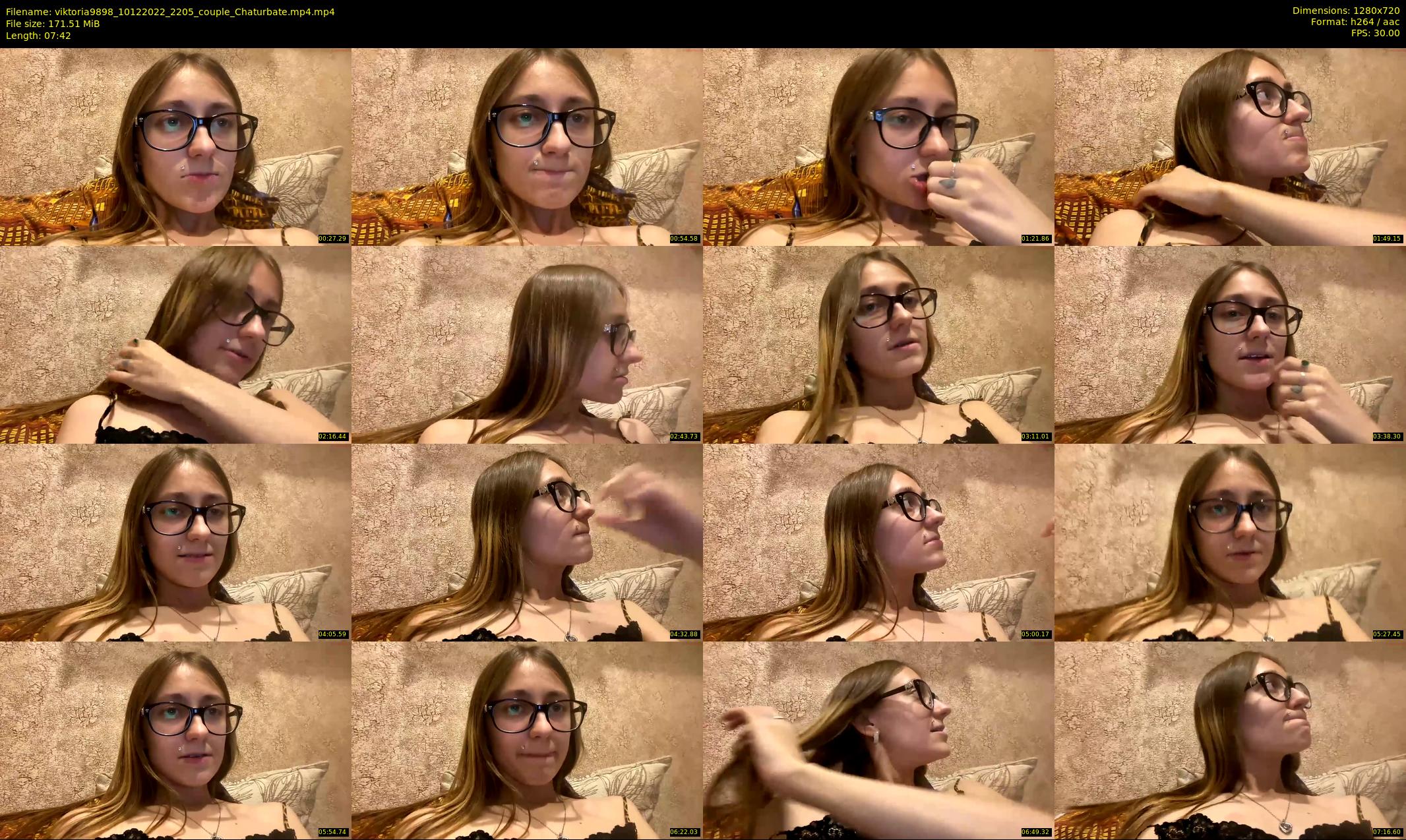 viktoria9898 — 8 minute Chaturbate couple cam show recording, 720p, Dec 10, 2022