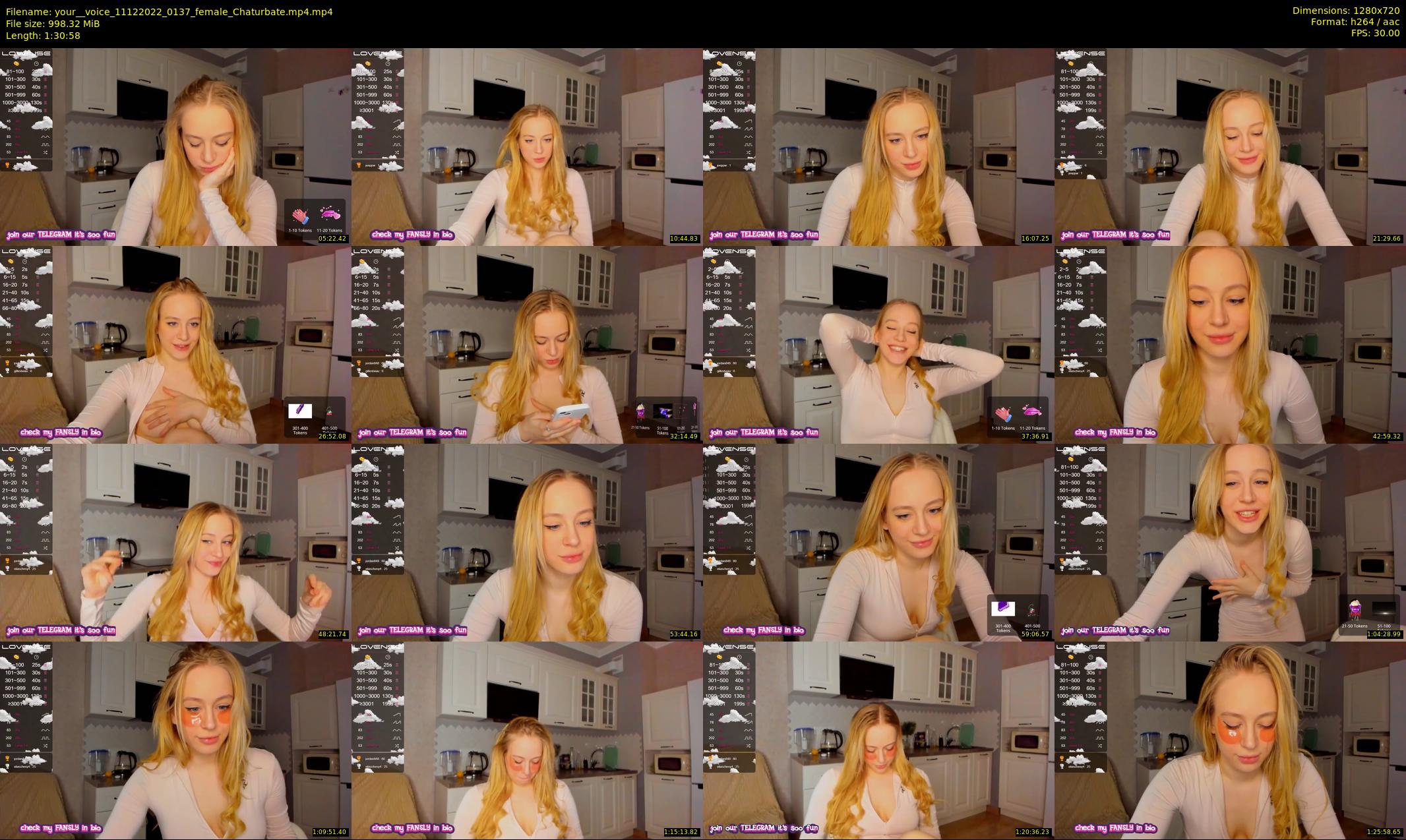 your__voice — 91 minute Chaturbate female cam show recording, 720p, Dec 11, 2022
