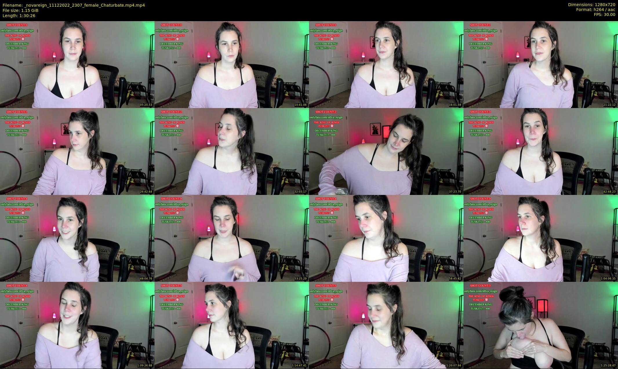 _novareign — 91 minute Chaturbate female cam show recording, 720p, Dec 11, 2022
