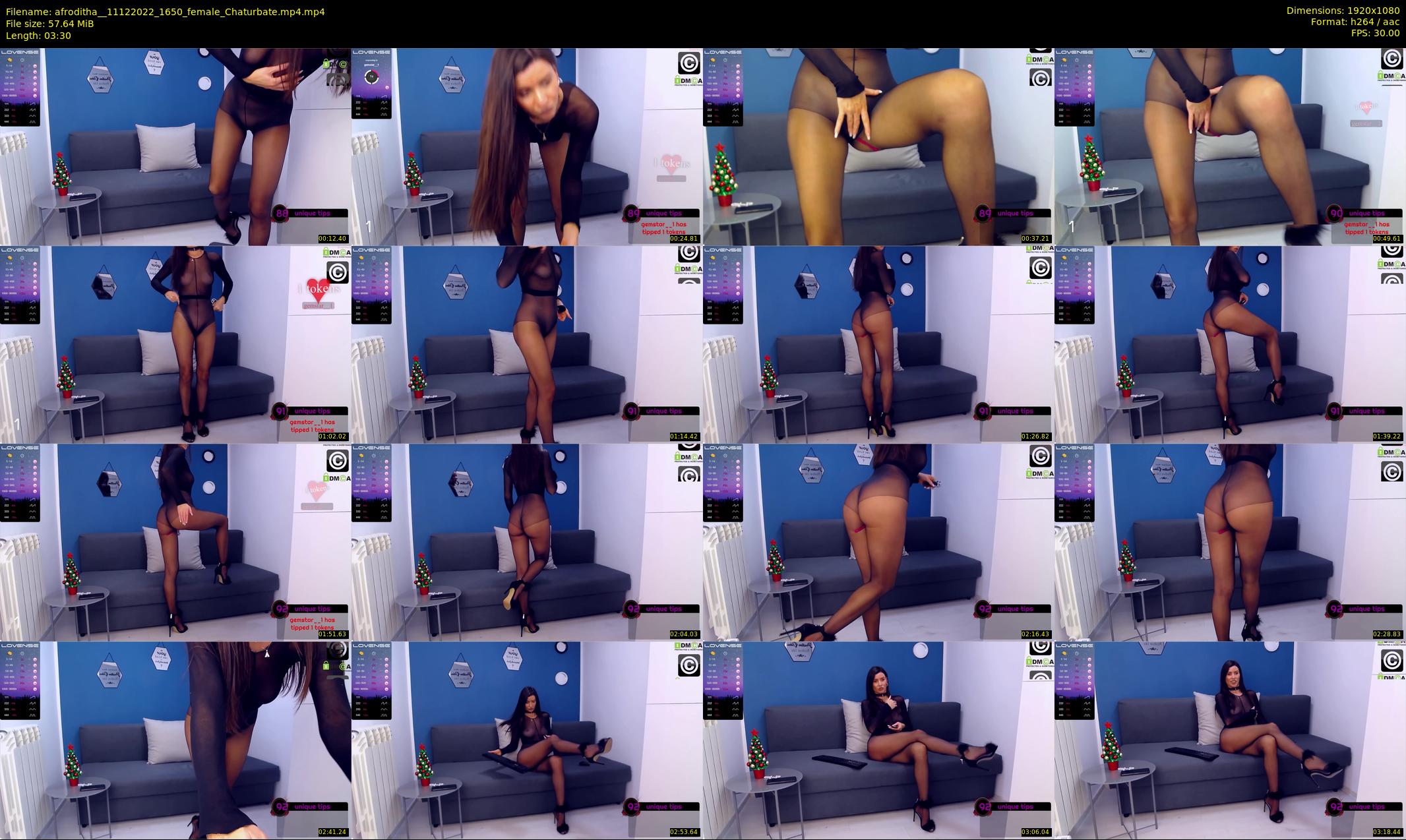 afroditha_ — 4 minute Chaturbate female cam show recording, 1080p, Dec 11, 2022