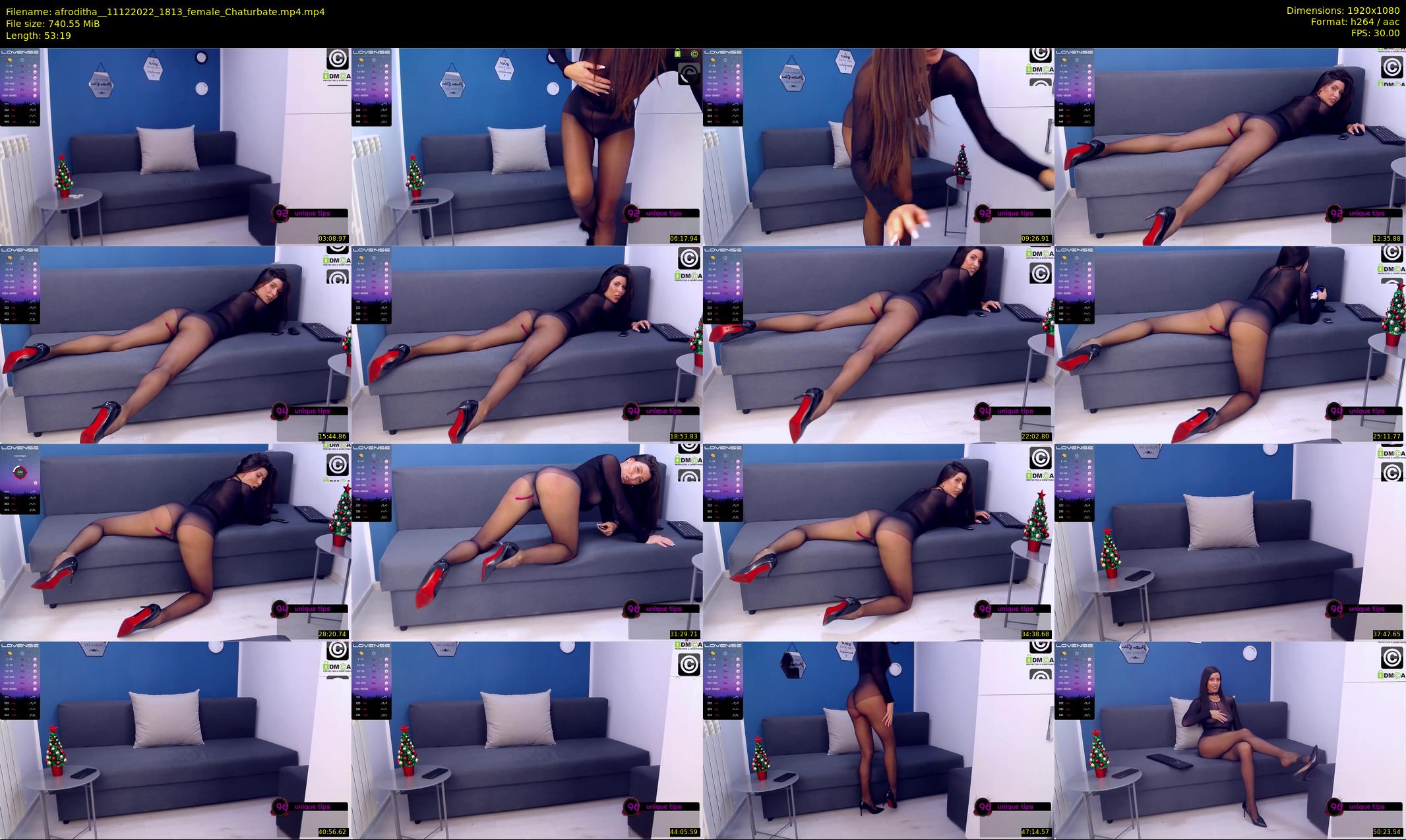 afroditha_ — 54 minute Chaturbate female cam show recording, 1080p, Dec 11, 2022