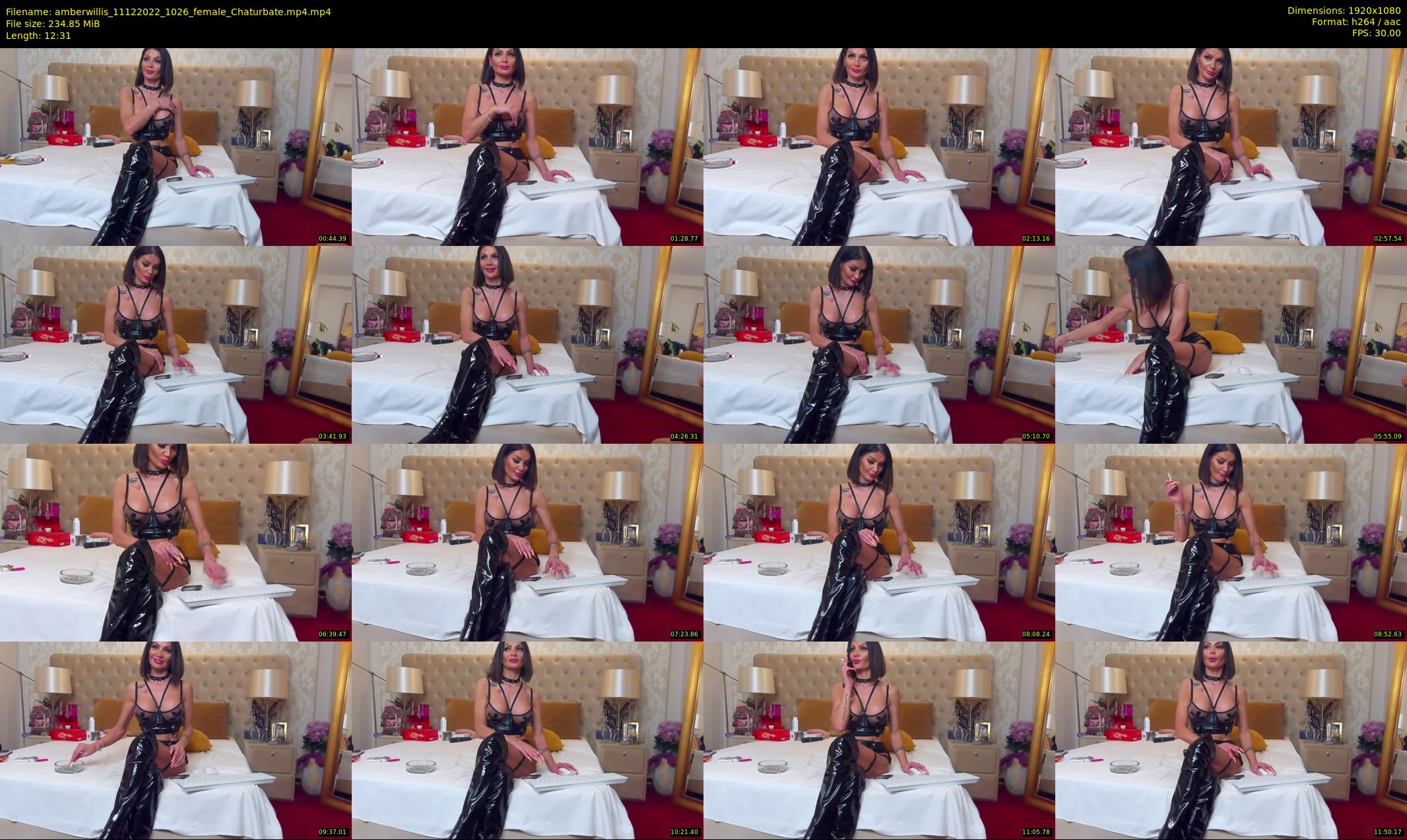 amberwillis — 13 minute Chaturbate female cam show recording, 1080p, Dec 11, 2022