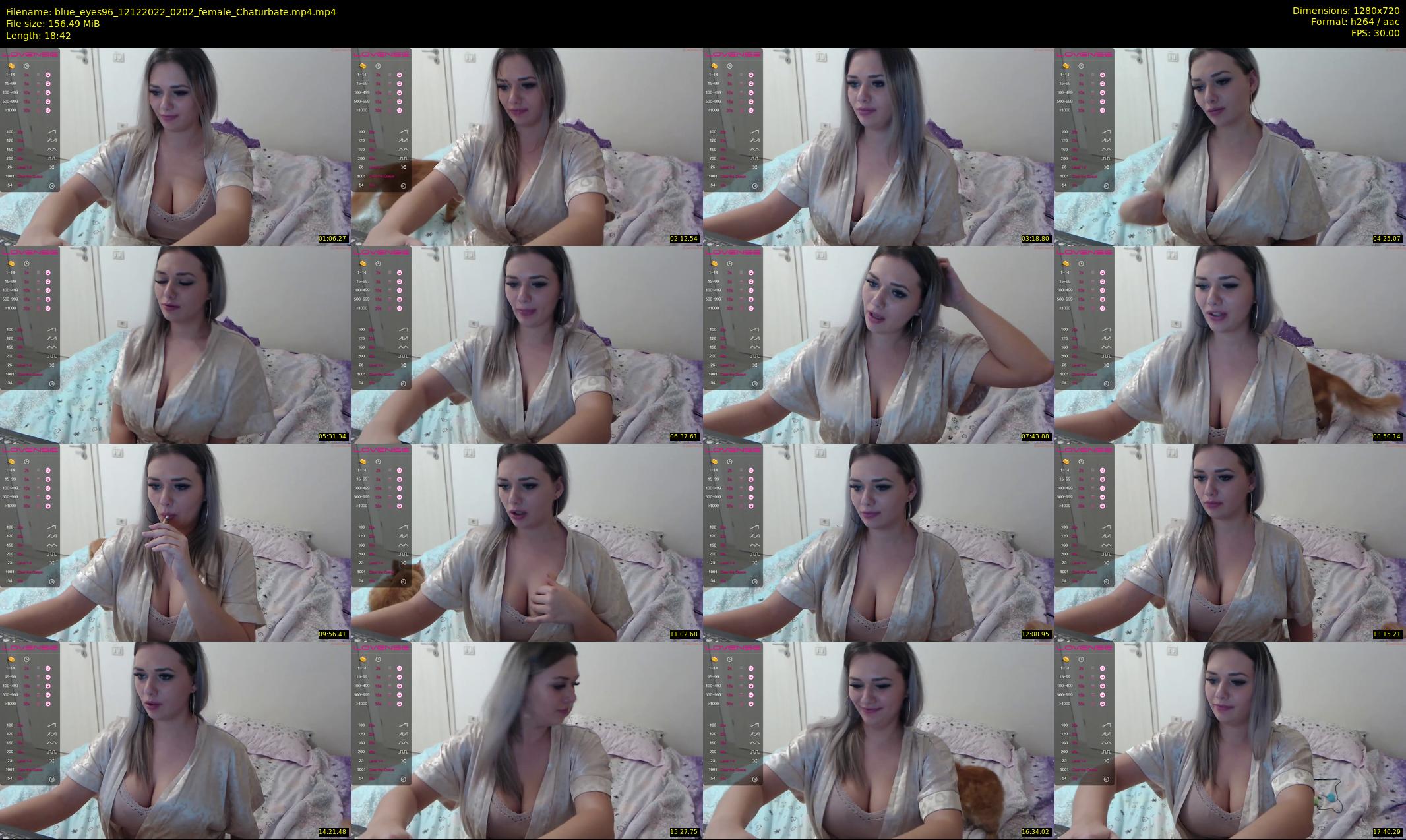 blue_eyes96 — 19 minute Chaturbate female cam show recording, 720p, Dec 12, 2022
