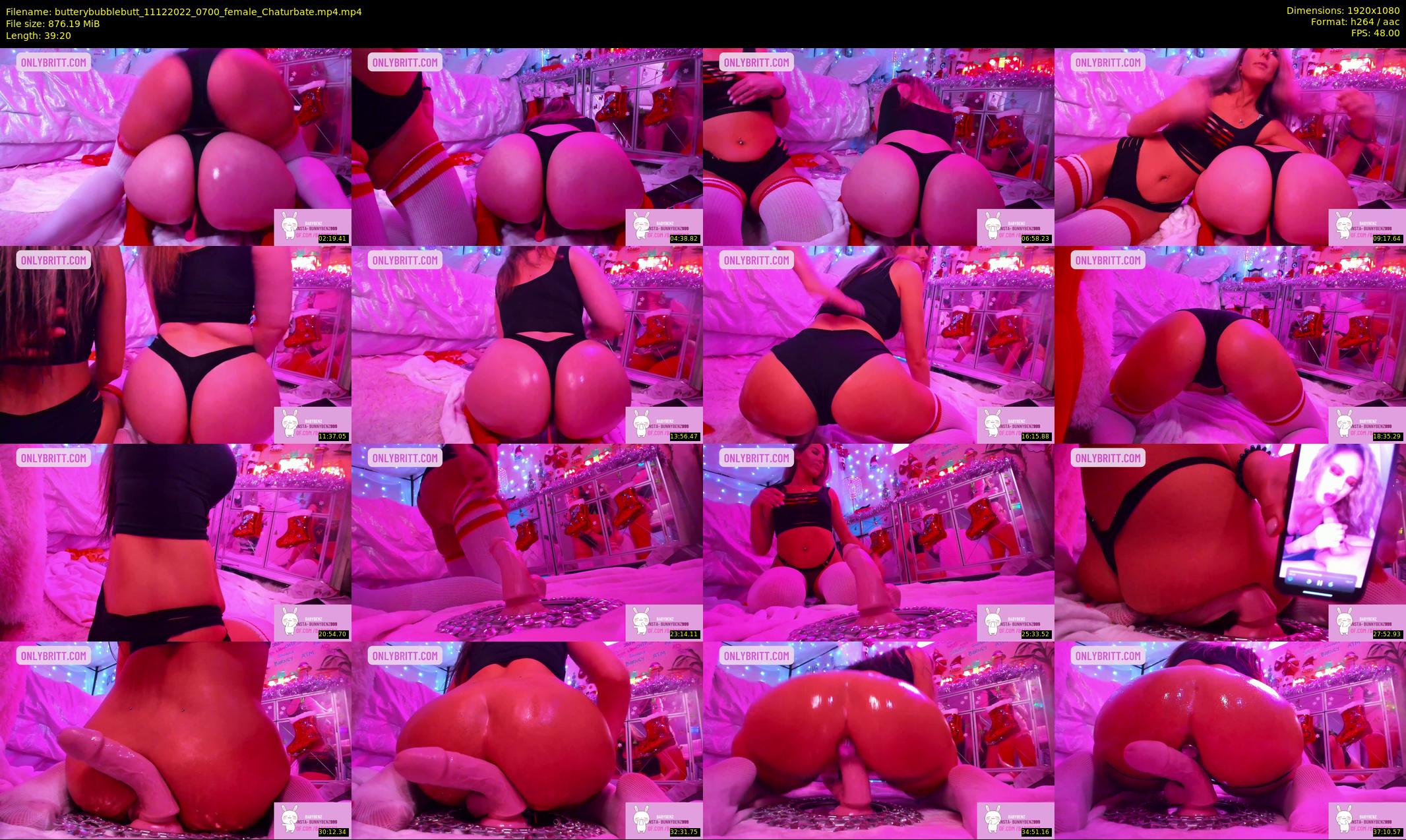 butterybubblebutt — 40 minute Chaturbate couple cam show recording, 1080p, Dec 11, 2022