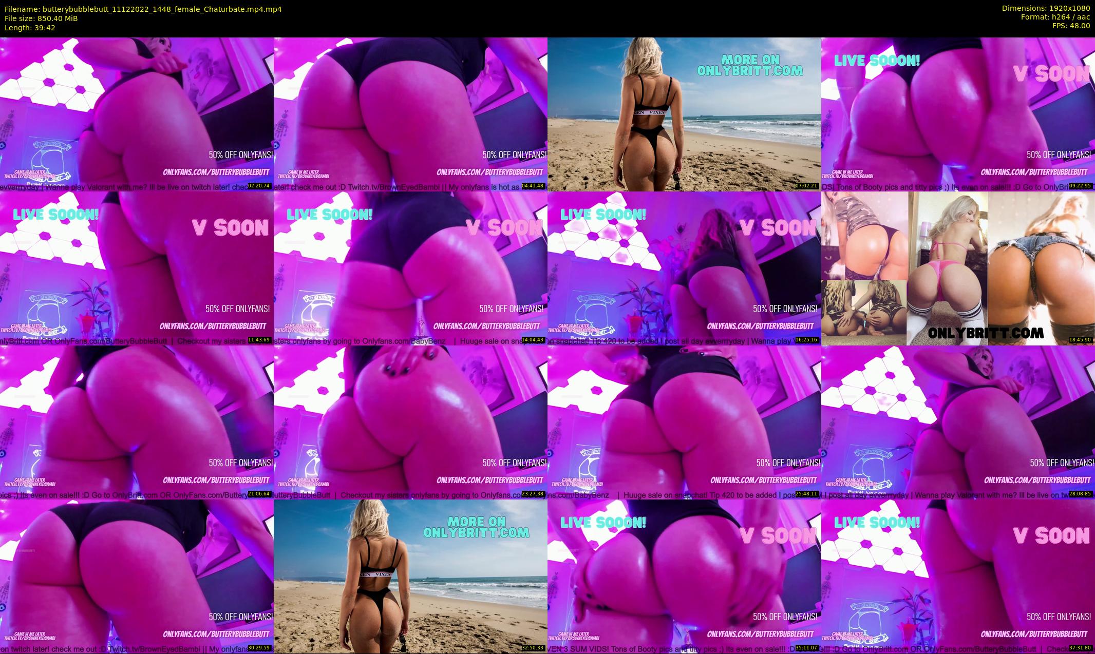 butterybubblebutt — 40 minute Chaturbate couple cam show recording, 1080p, Dec 11, 2022