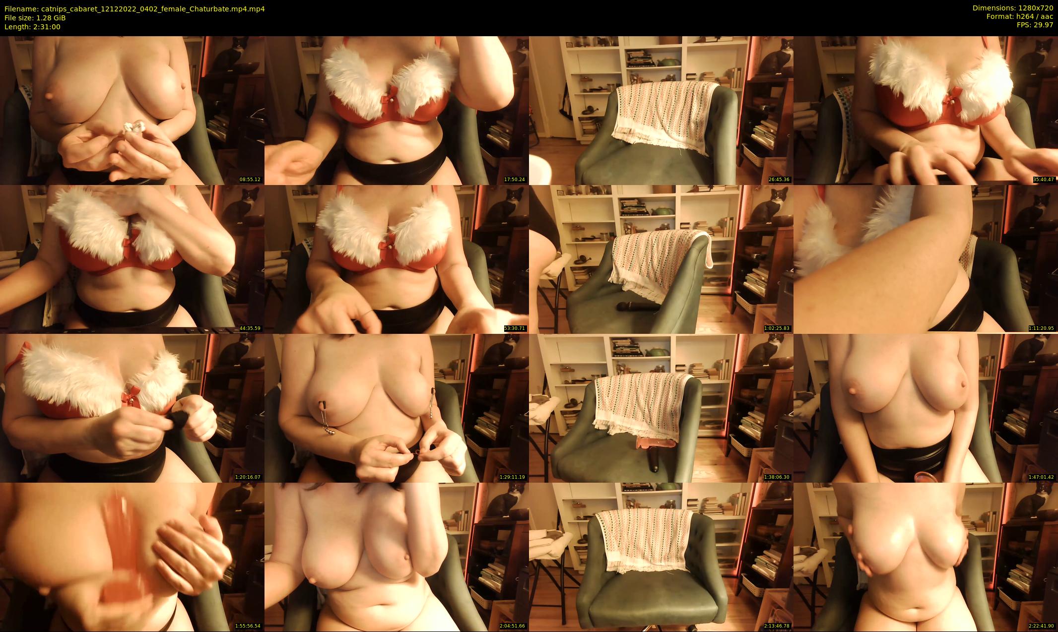 catnips_cabaret — 151 minute Chaturbate female cam show recording, 720p, Dec 12, 2022