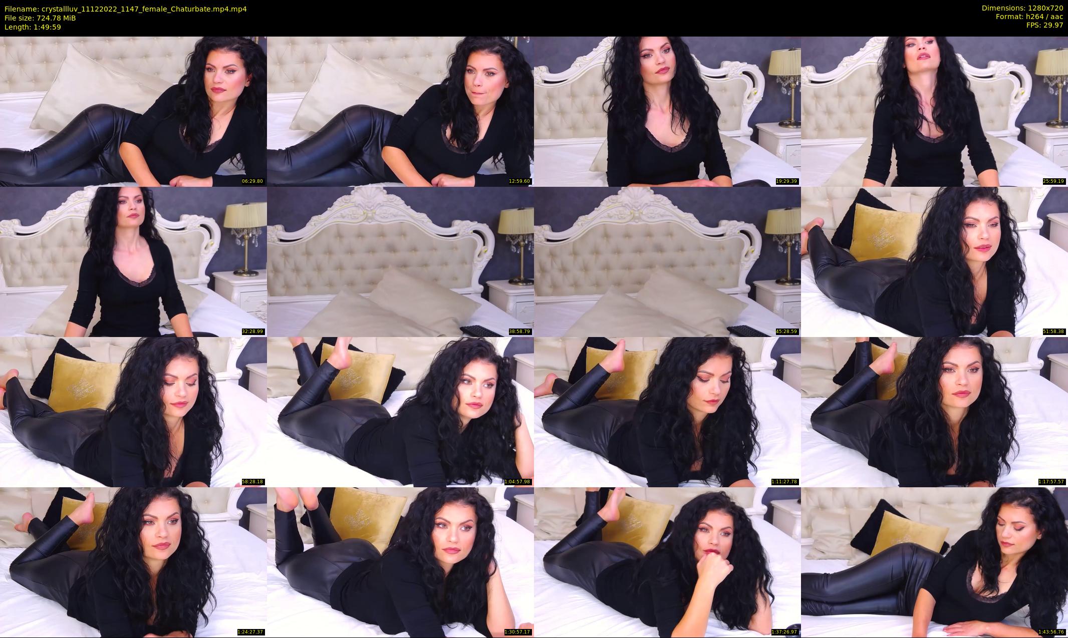 crystallluv — 110 minute Chaturbate female cam show recording, 720p, Dec 11, 2022