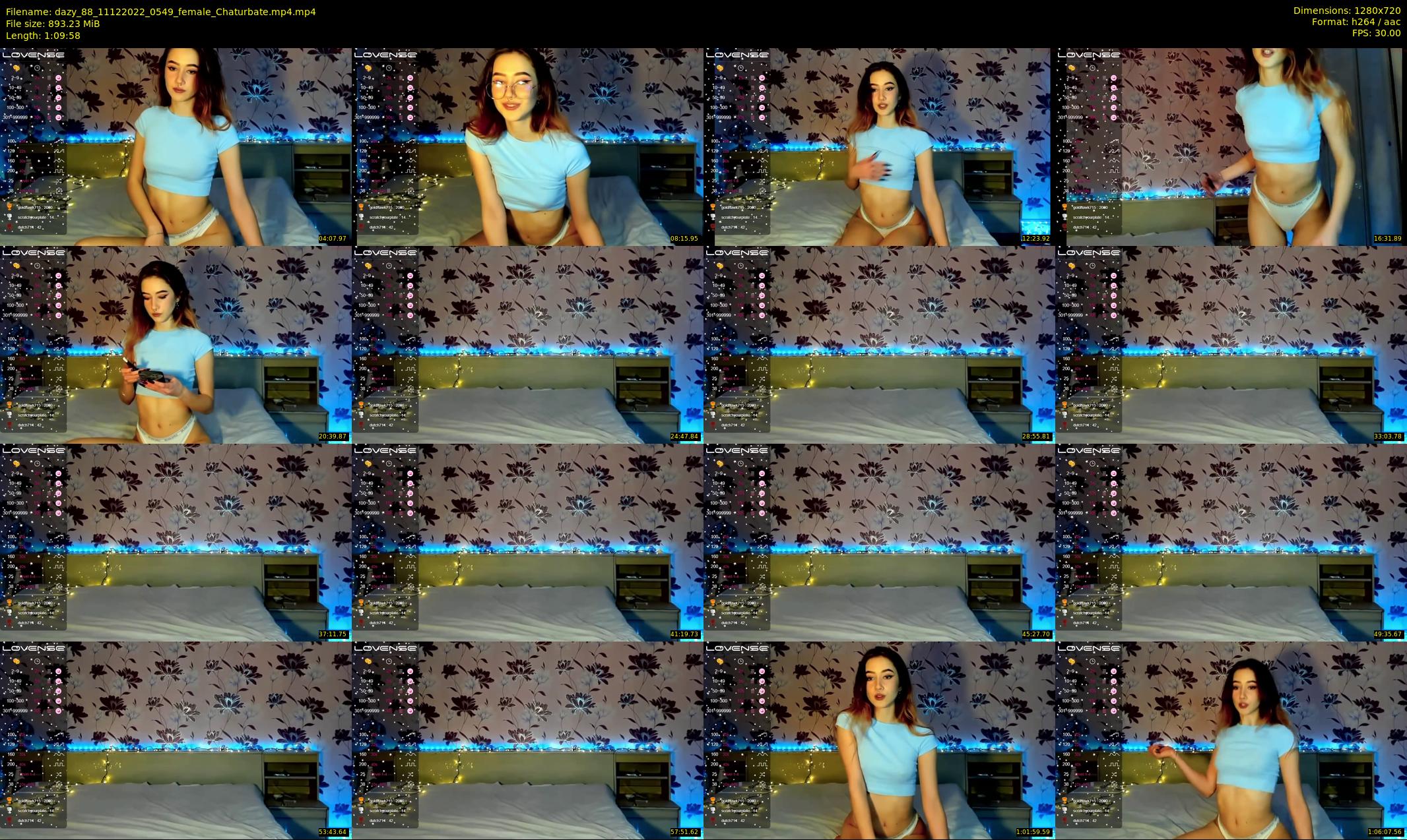 dazy_88 — 70 minute Chaturbate female cam show recording, 720p, Dec 11, 2022