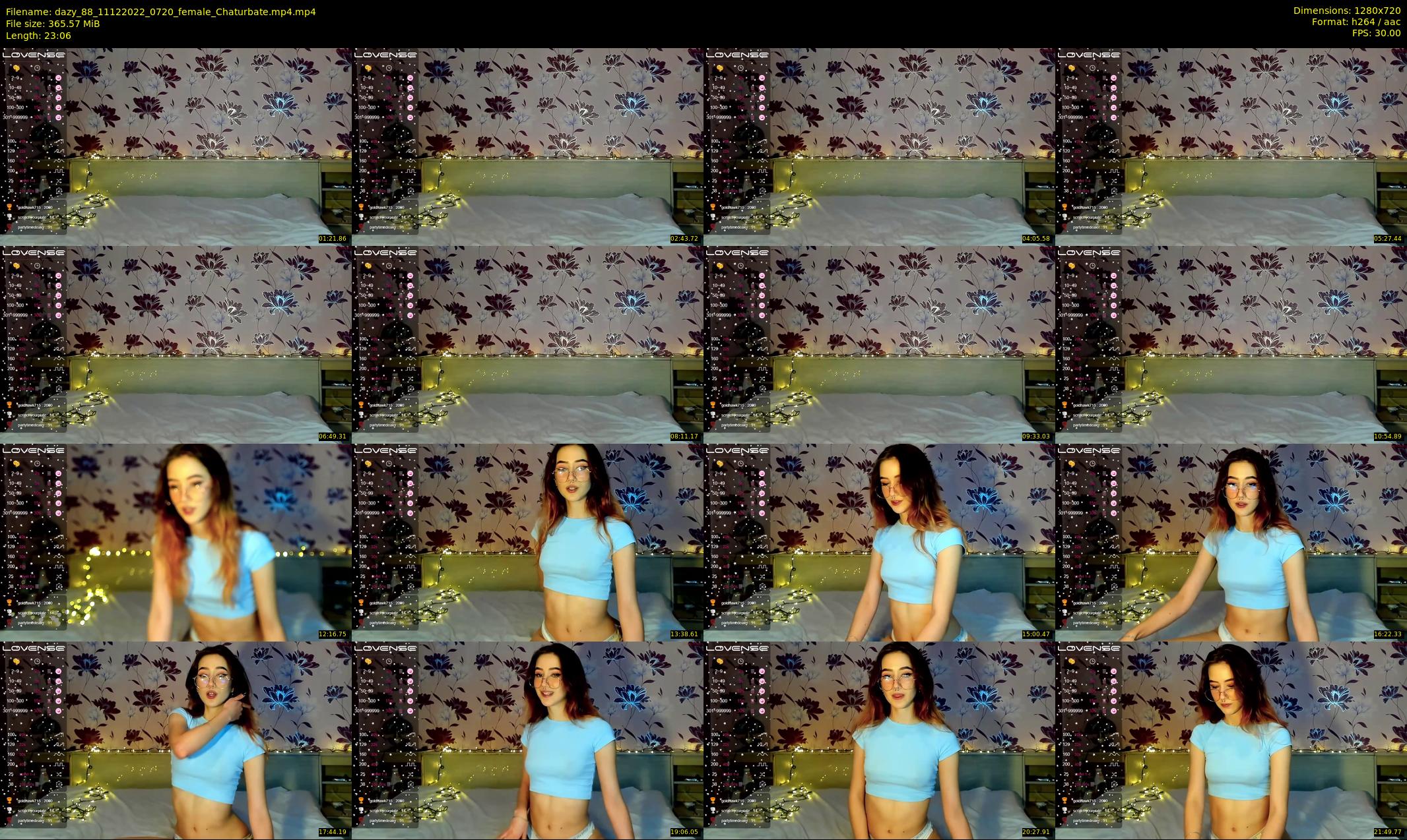 dazy_88 — 24 minute Chaturbate female cam show recording, 720p, Dec 11, 2022
