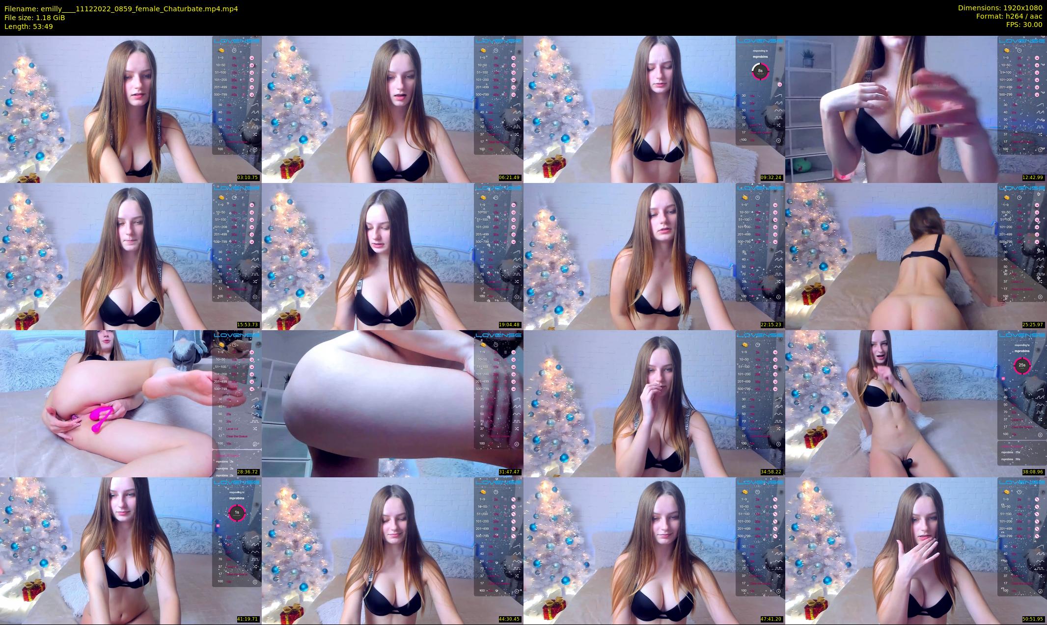 emilly___ — 54 minute Chaturbate female cam show recording, 1080p, Dec 11, 2022