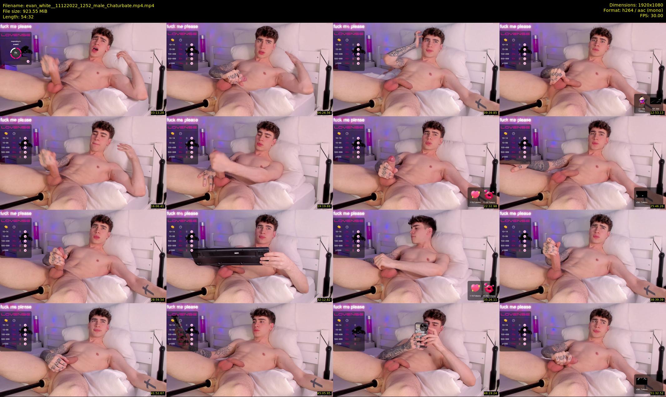 evan_white_ — 55 minute Chaturbate male cam show recording, 1080p, Dec 11, 2022