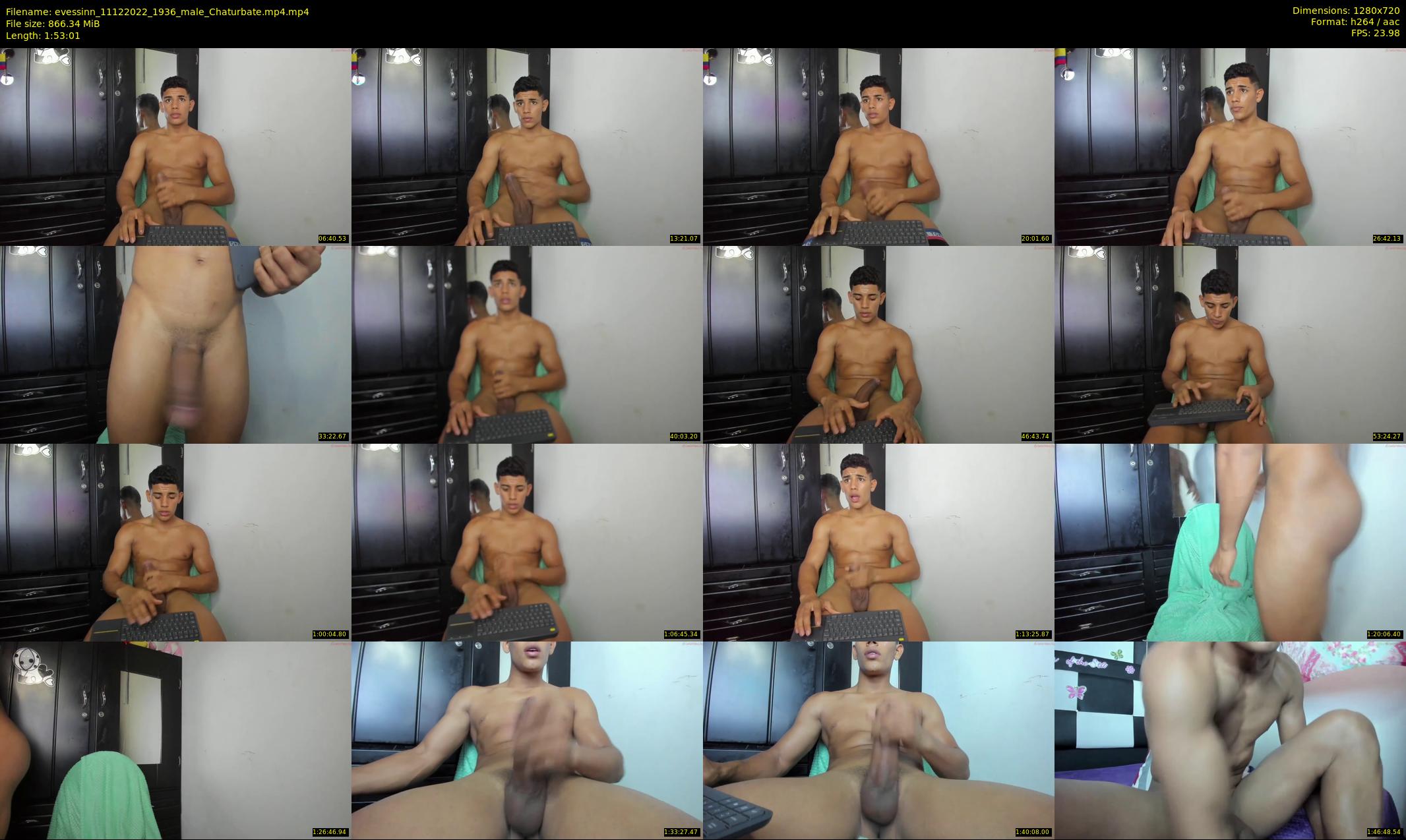 evessinn — 114 minute Chaturbate male cam show recording, 720p, Dec 11, 2022