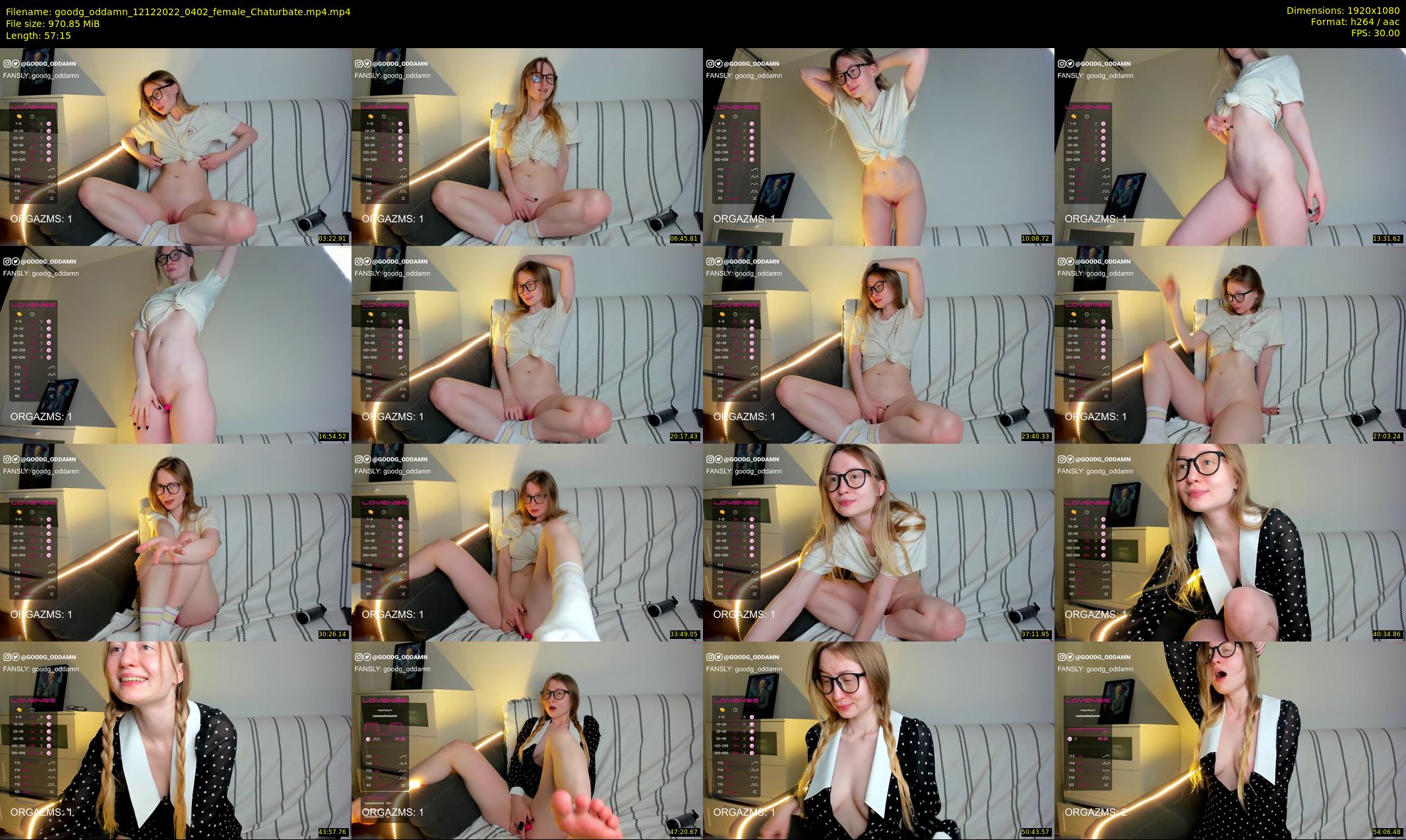 goodg_oddamn — 58 minute Chaturbate female cam show recording, 1080p, Dec 12, 2022
