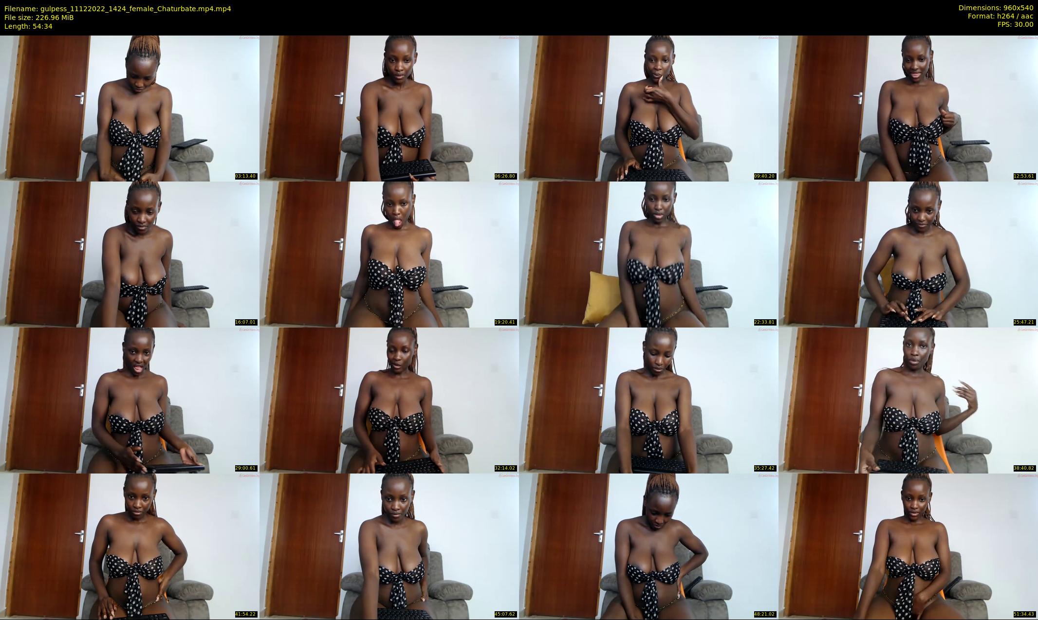 gulpess — 55 minute Chaturbate female cam show recording, 480p, Dec 11, 2022