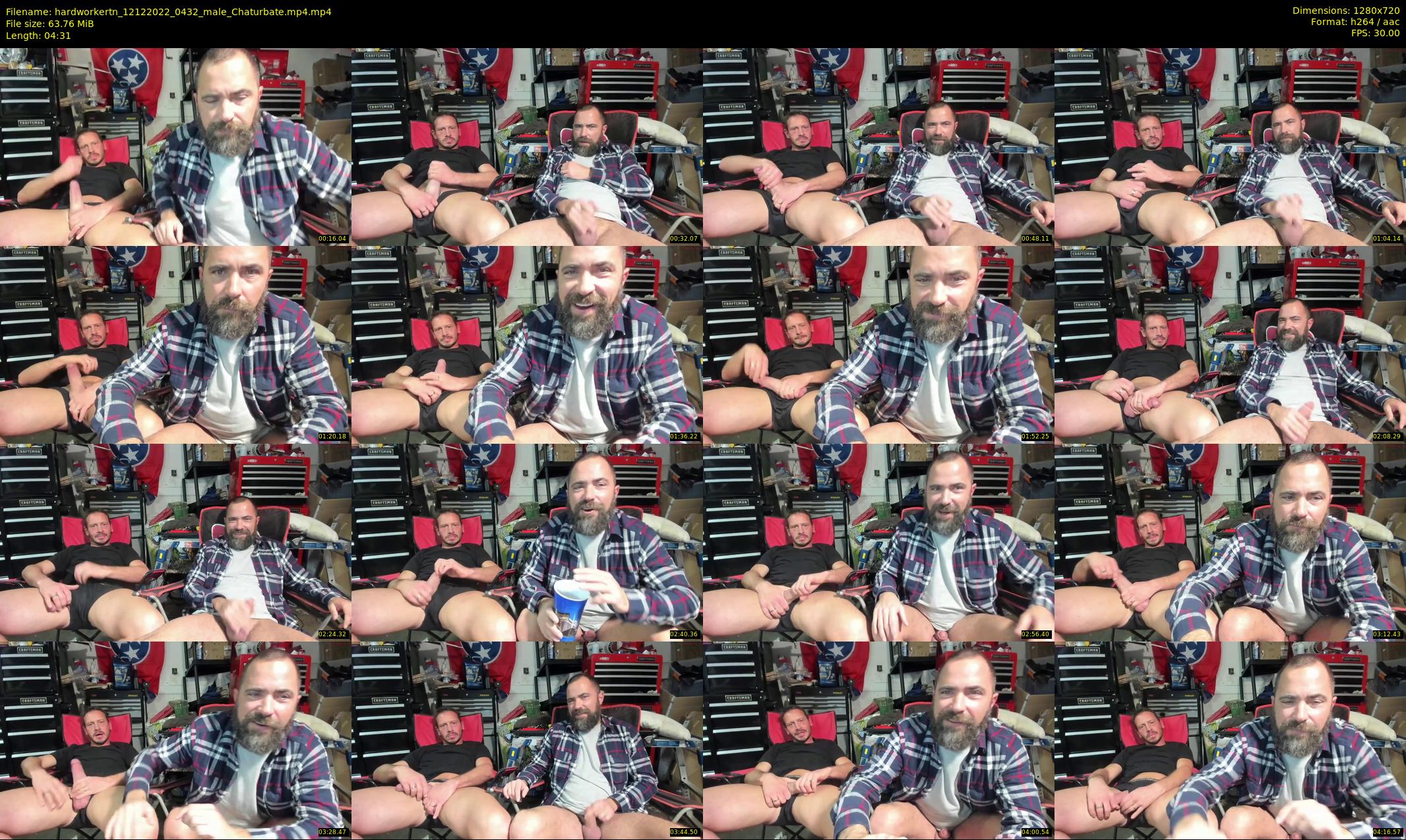hardworkertn — 5 minute Chaturbate male cam show recording, 720p, Dec 12, 2022