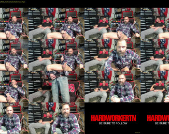 hardworkertn — 10 minute Chaturbate male cam show recording, 720p, Dec 12, 2022