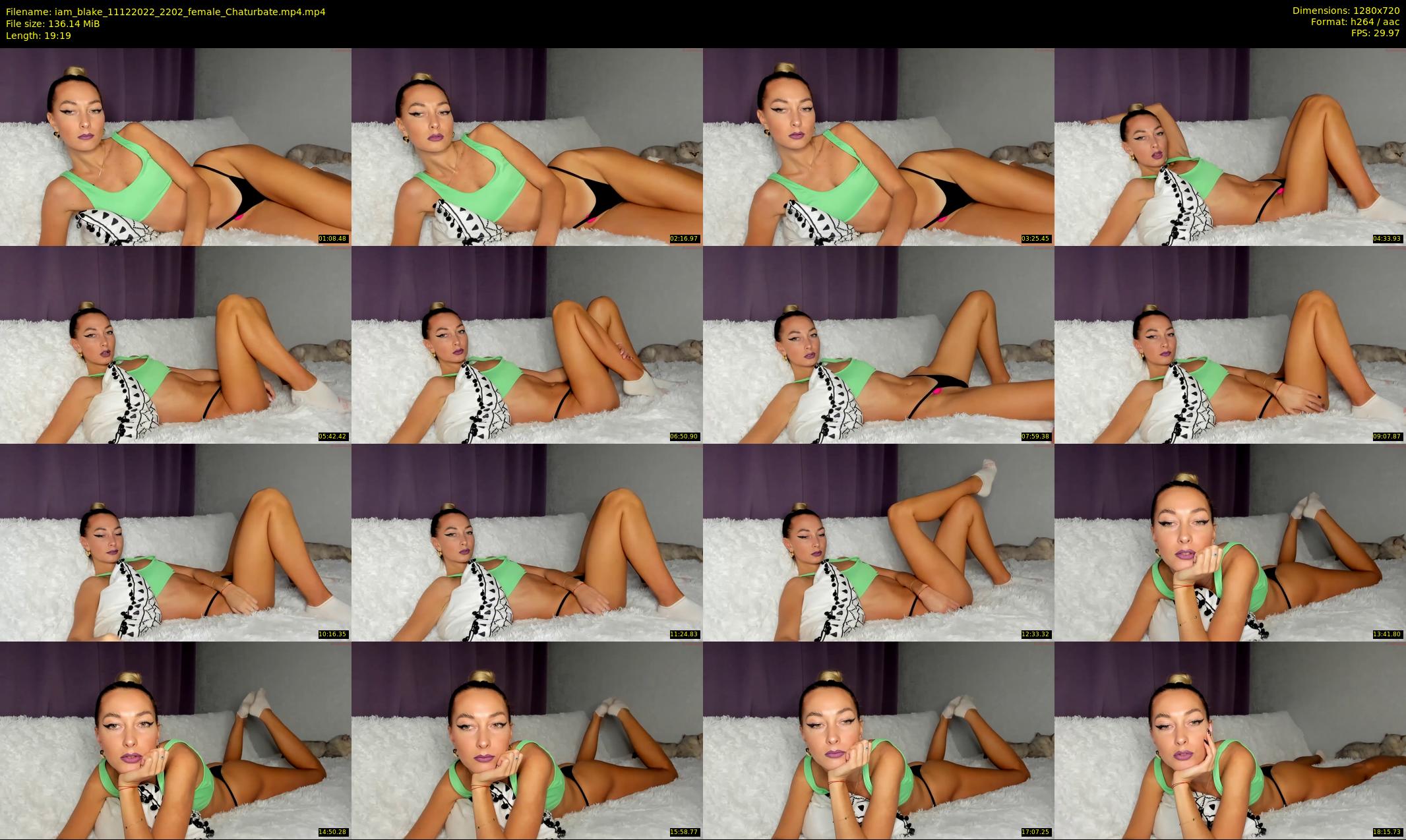iam_blake — 20 minute Chaturbate female cam show recording, 720p, Dec 11, 2022