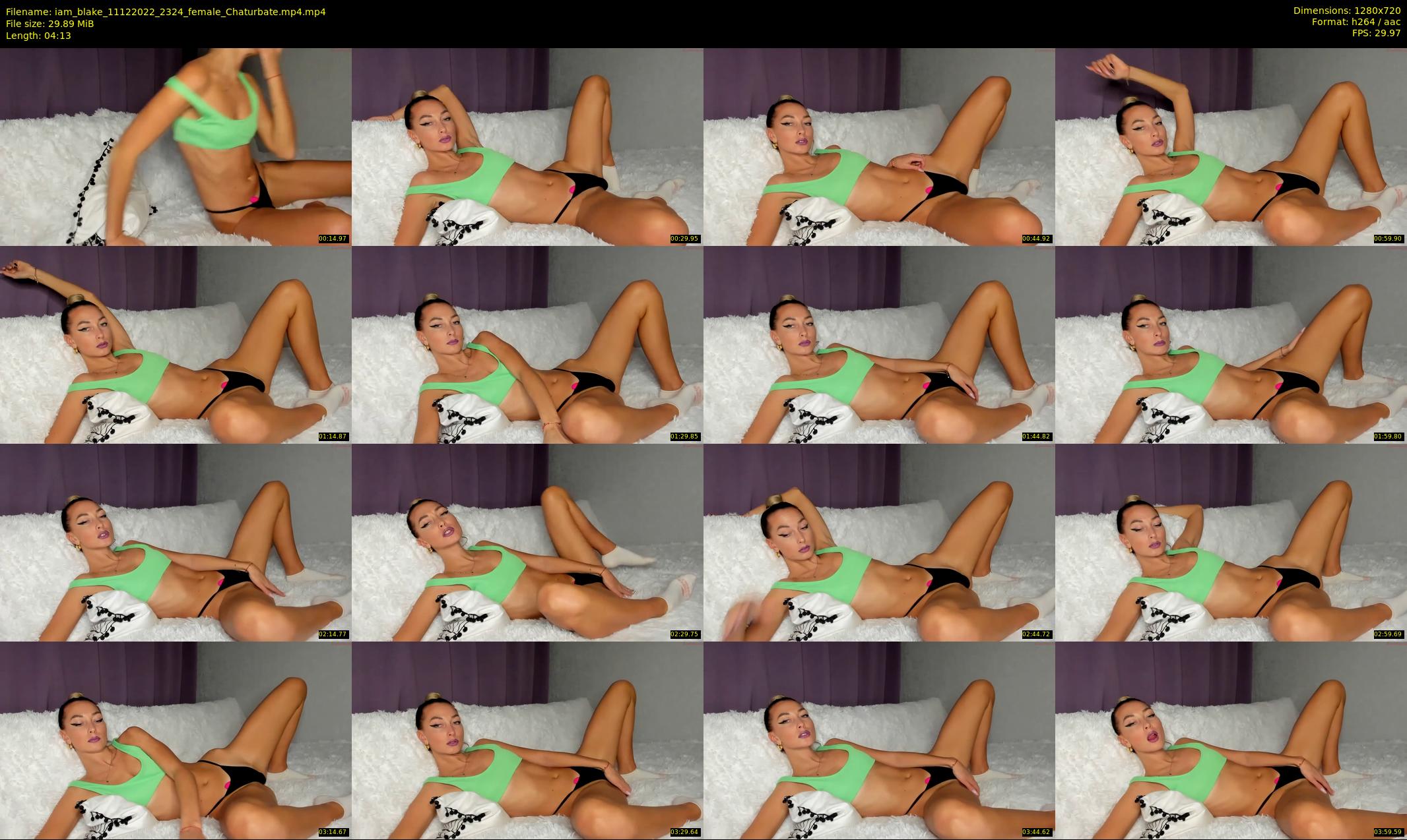 iam_blake — 5 minute Chaturbate female cam show recording, 720p, Dec 11, 2022