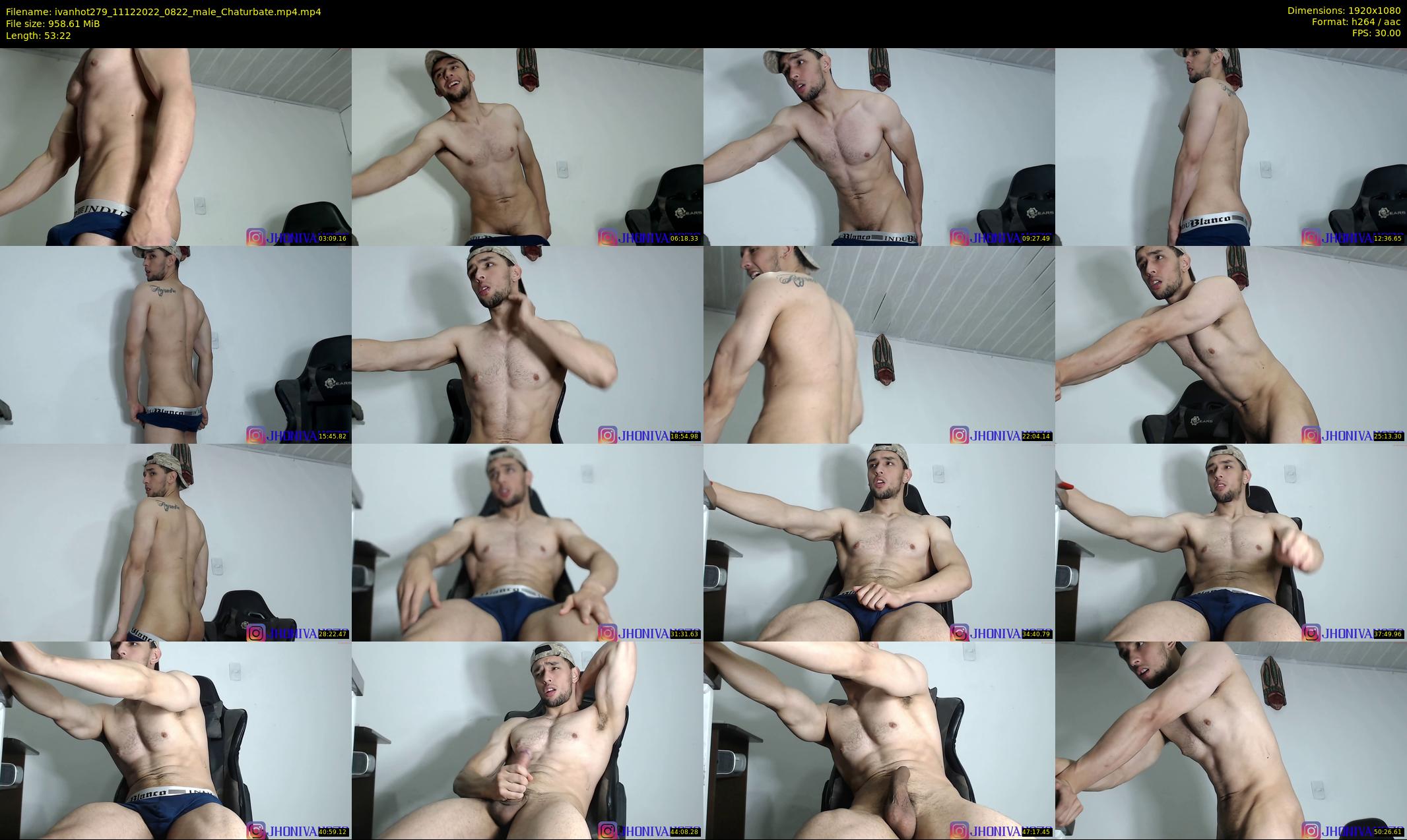 ivanhot279 — 54 minute Chaturbate male cam show recording, 1080p, Dec 11, 2022
