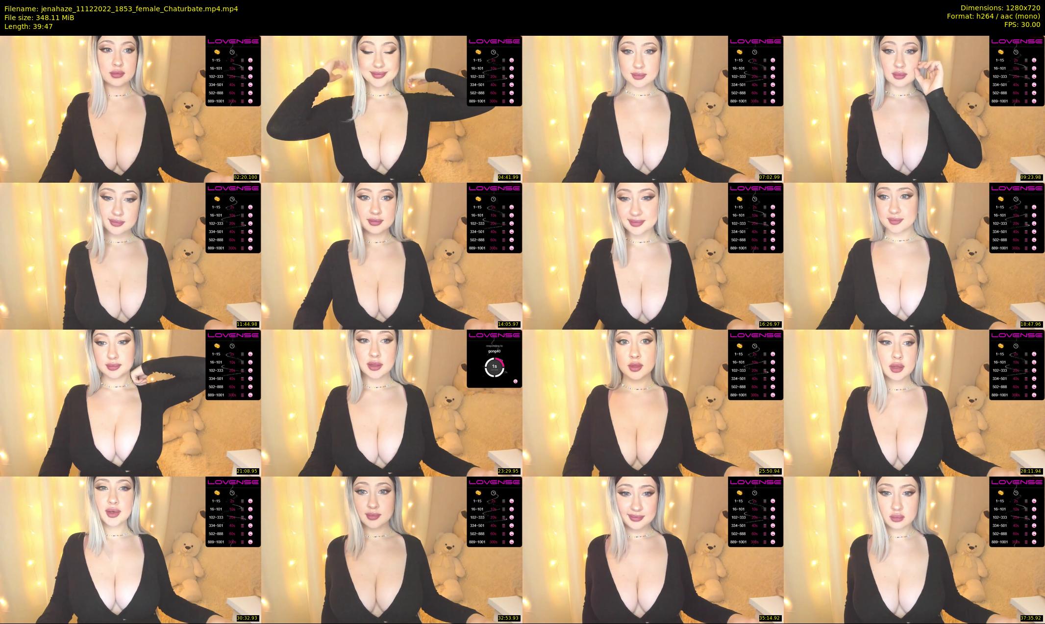 jenahaze — 40 minute Chaturbate female cam show recording, 720p, Dec 11, 2022