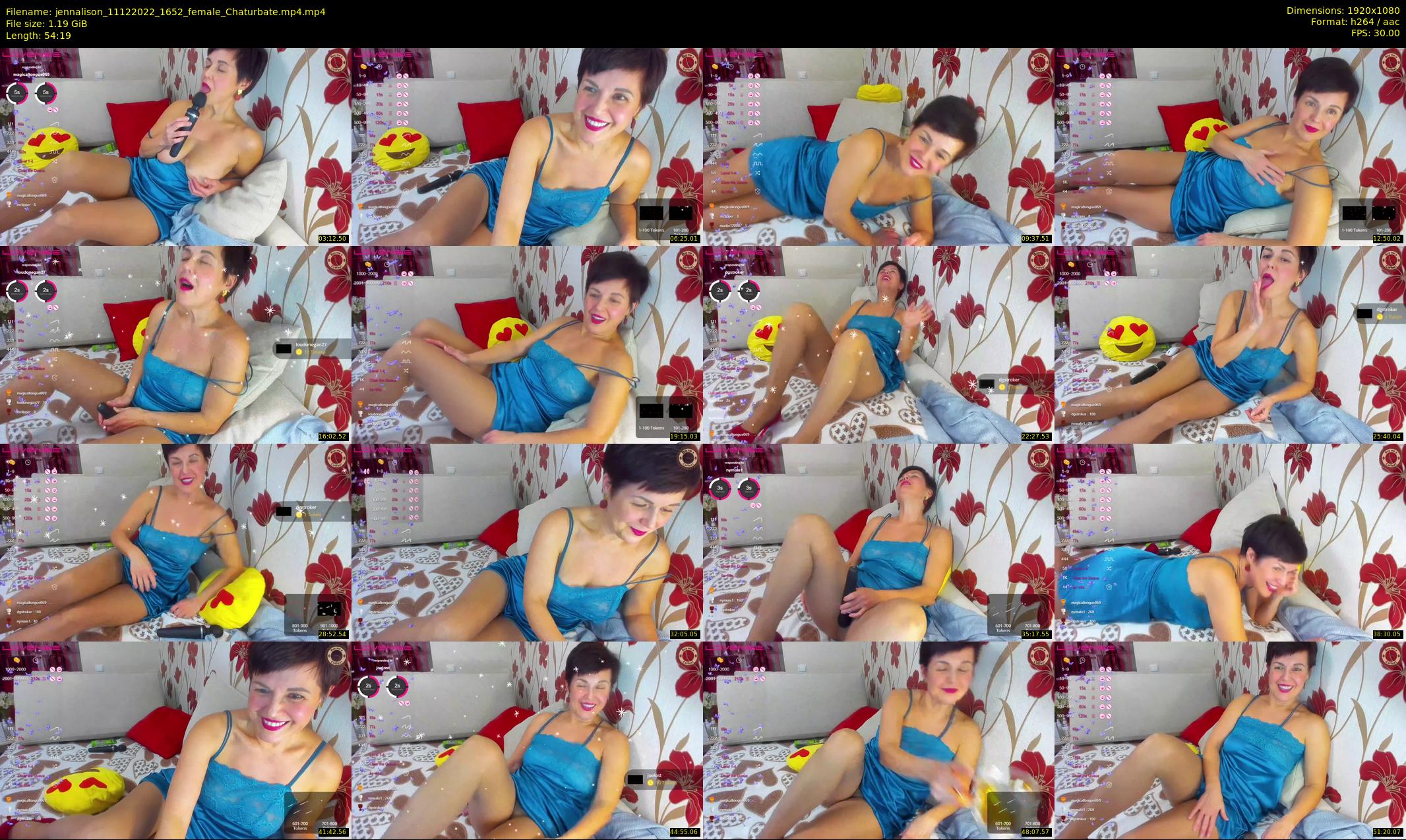 jennalison — 55 minute Chaturbate female cam show recording, 1080p, Dec 11, 2022