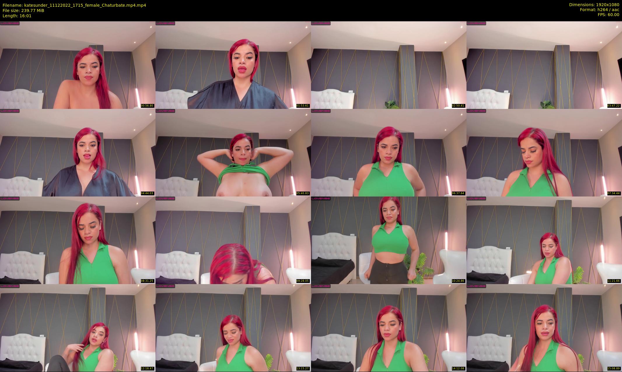 katesunder — 17 minute Chaturbate female cam show recording, 1080p, Dec 11, 2022
