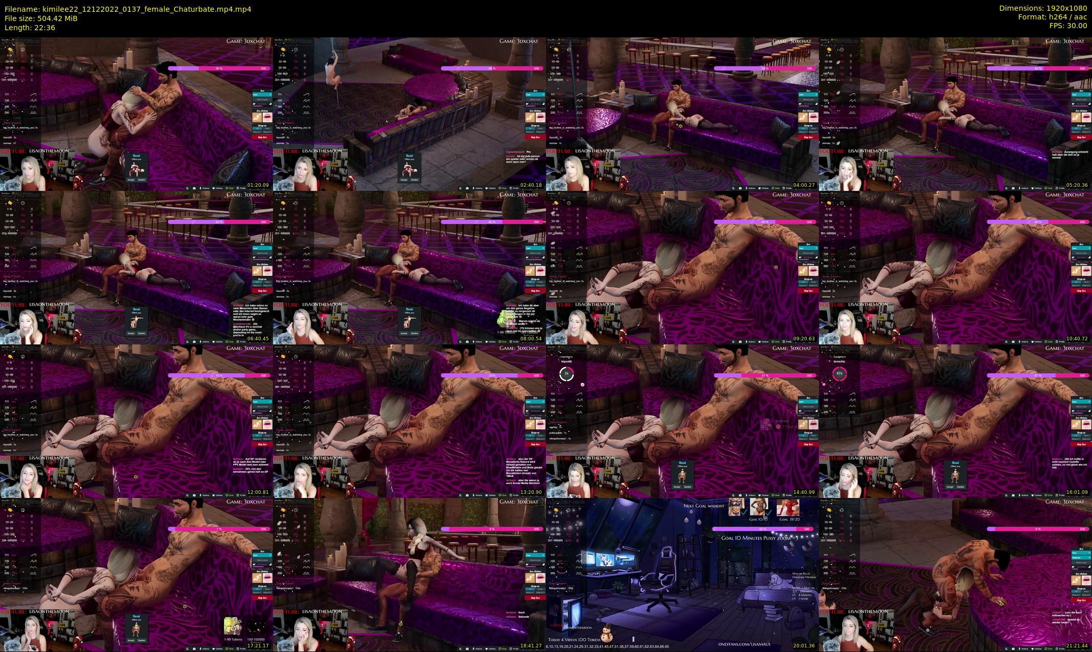 kimilee22 — 23 minute Chaturbate female cam show recording, 1080p, Dec 12, 2022