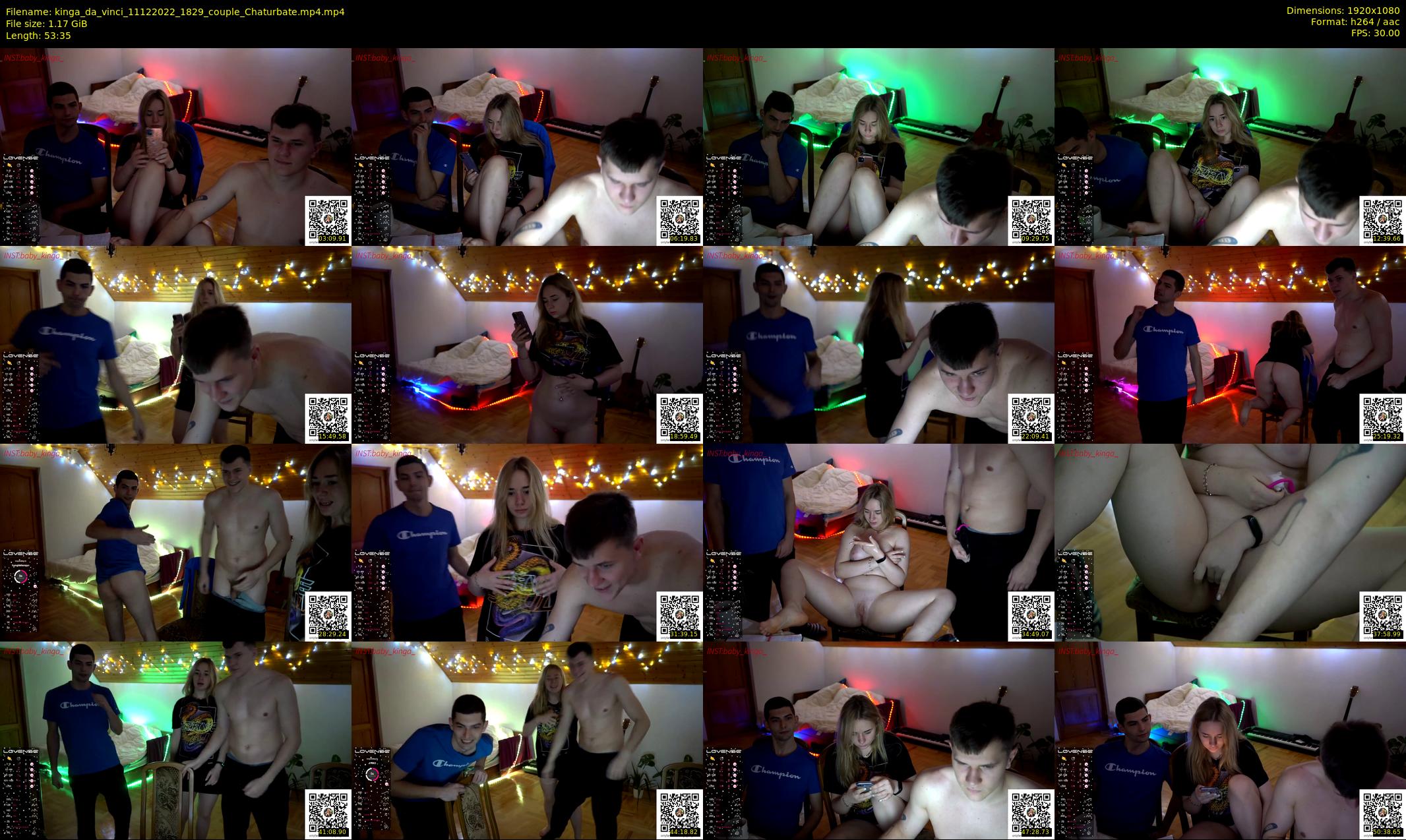 kinga_da_vinci — 54 minute Chaturbate couple cam show recording, 1080p, Dec 11, 2022