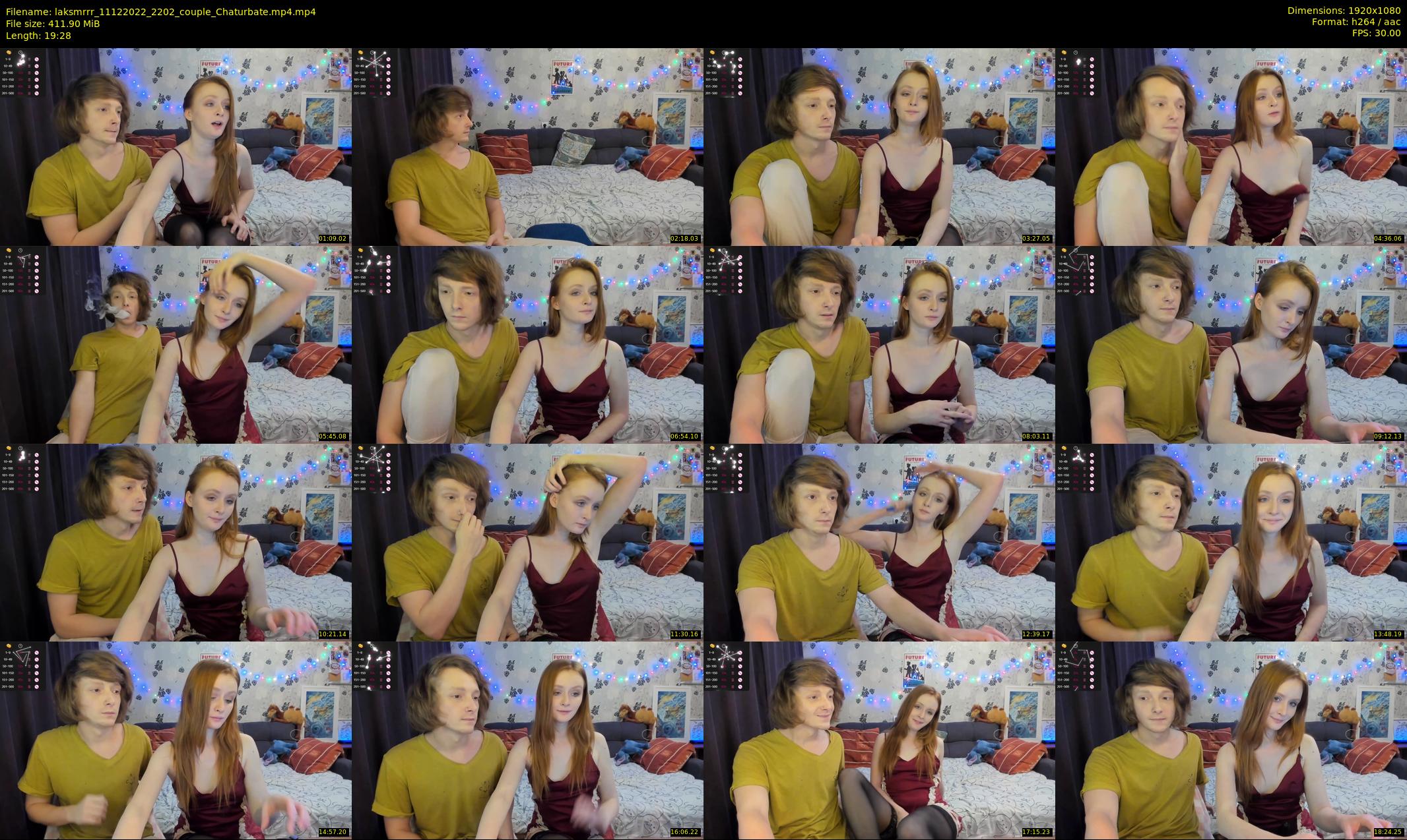 laksmrrr — 20 minute Chaturbate couple cam show recording, 1080p, Dec 11, 2022