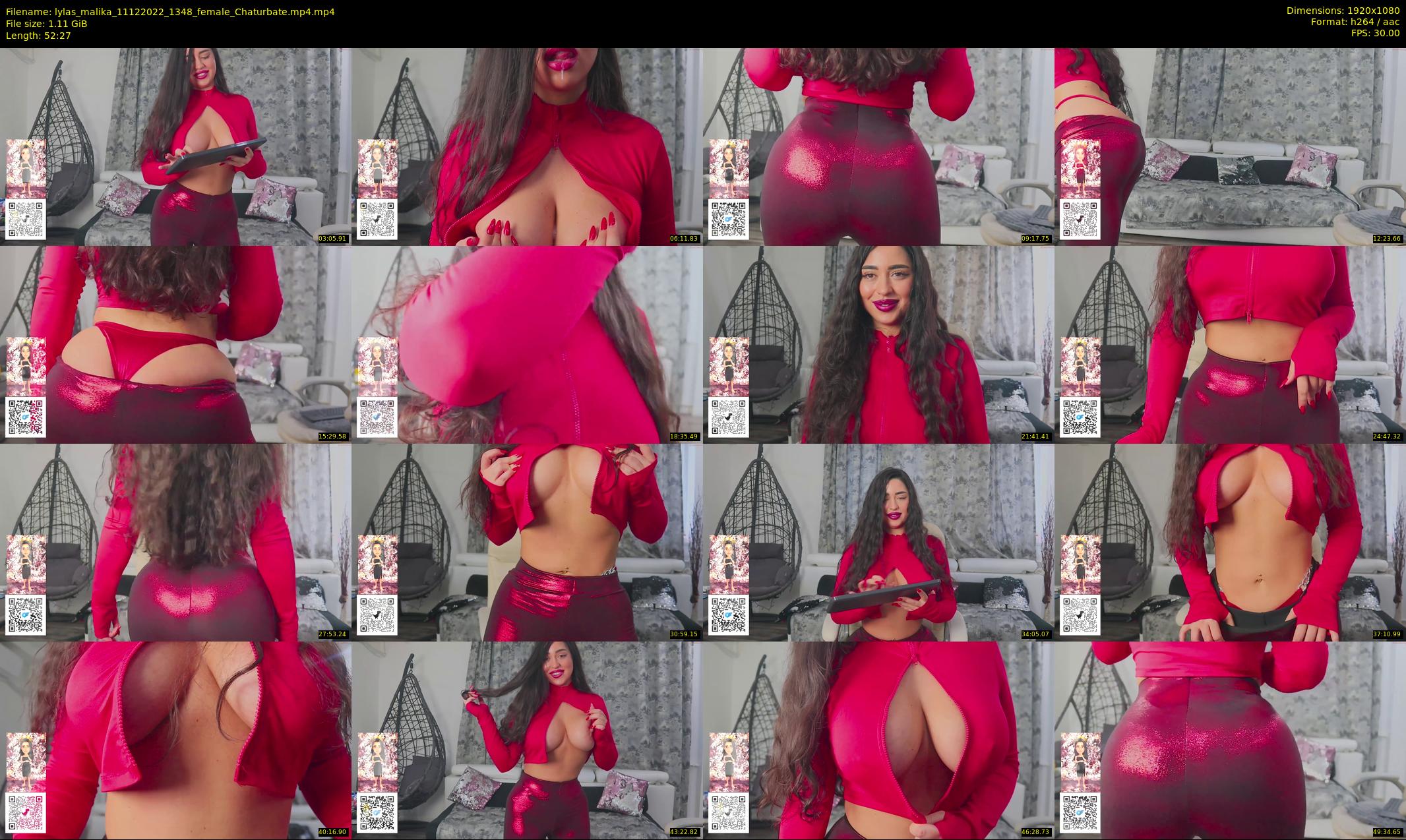 lylas_malika — 53 minute Chaturbate female cam show recording, 1080p, Dec 11, 2022