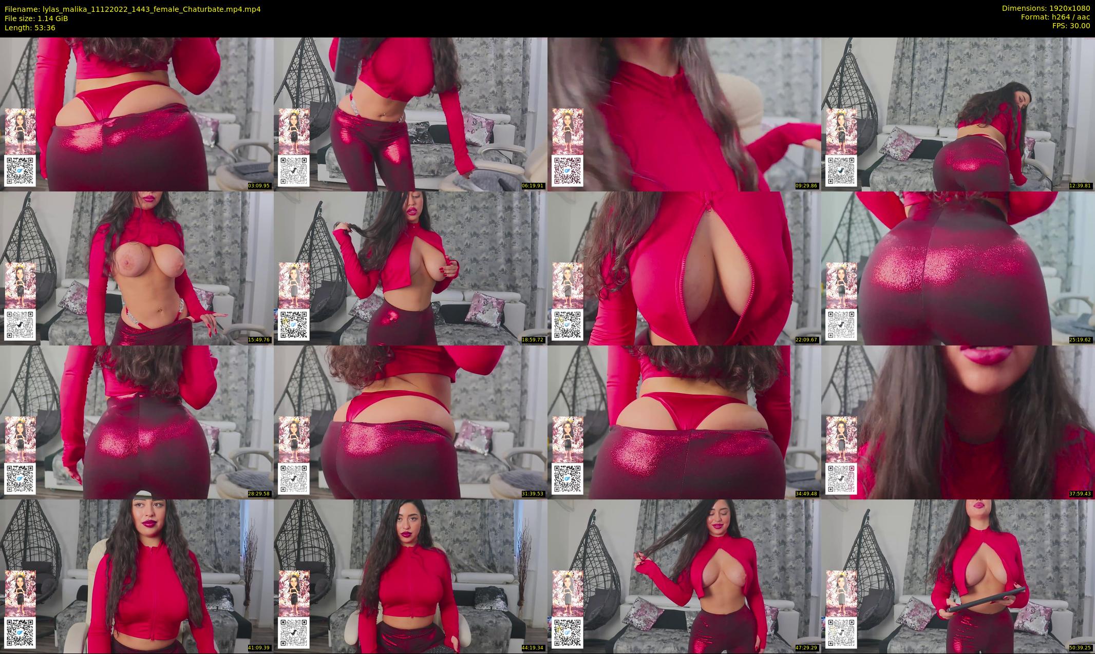 lylas_malika — 54 minute Chaturbate female cam show recording, 1080p, Dec 11, 2022