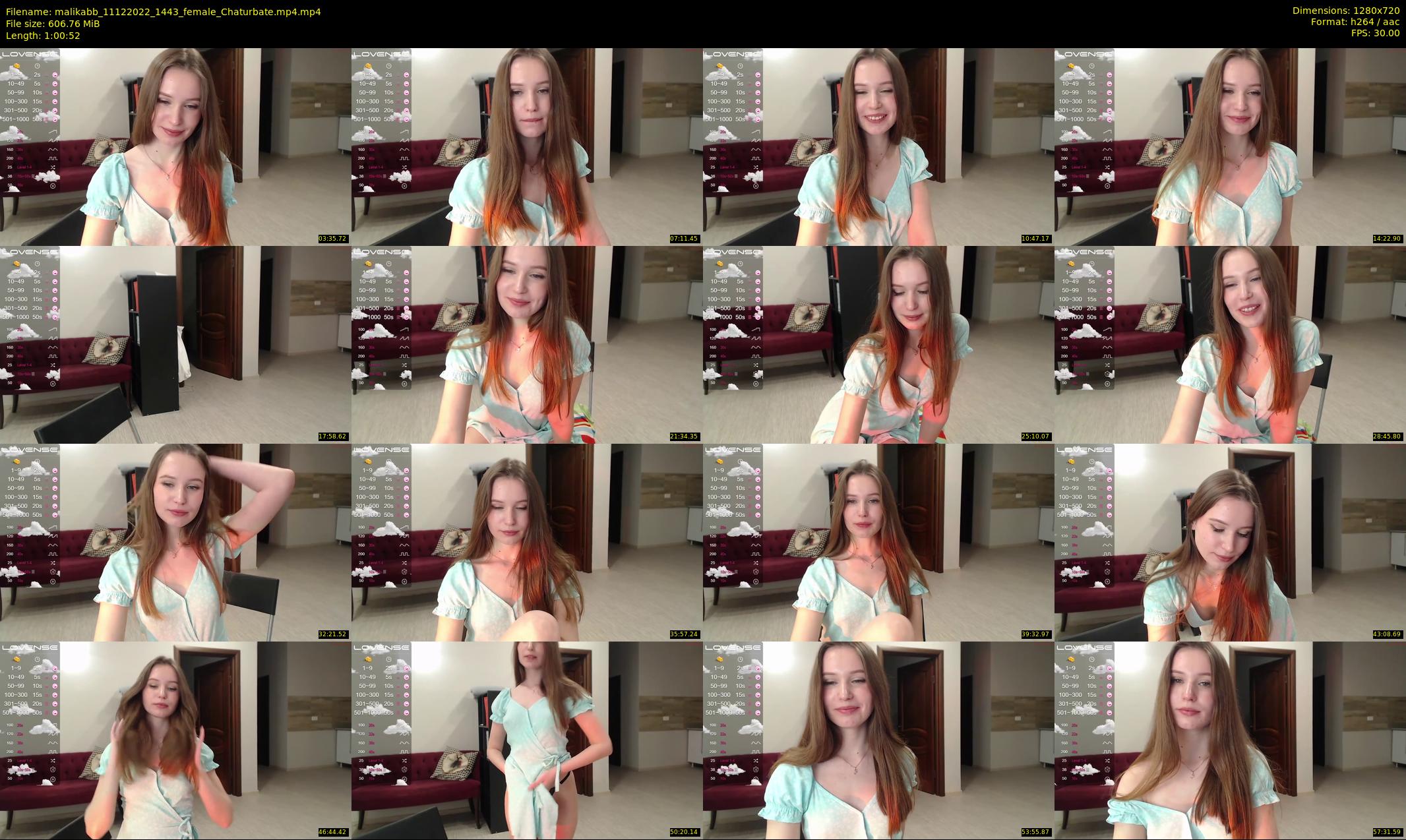 malikabb — 61 minute Chaturbate female cam show recording, 720p, Dec 11, 2022